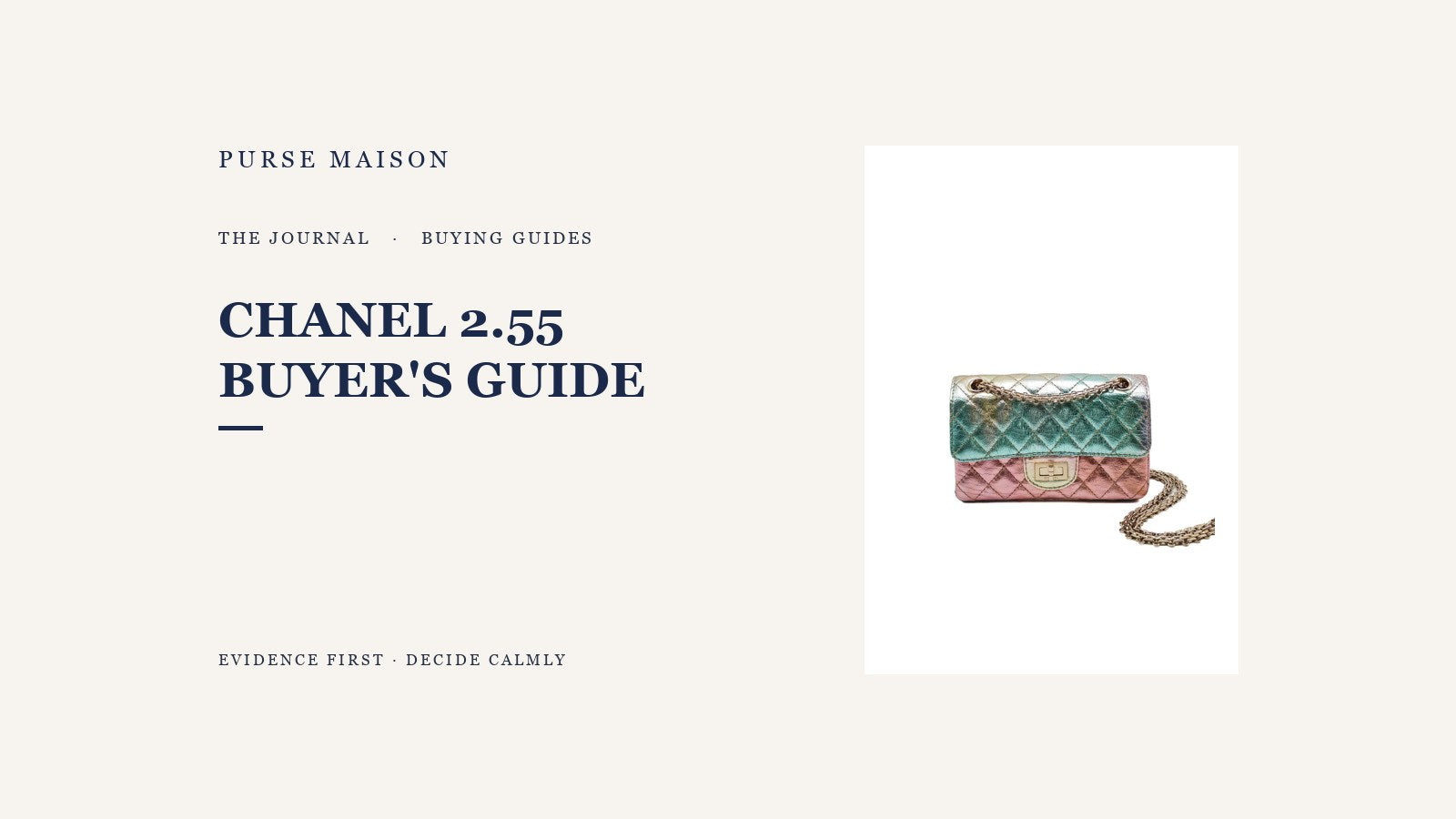 Is the Chanel 2.55 Reissue Worth It? An Honest Buyer's Guide | Purse Maison Journal