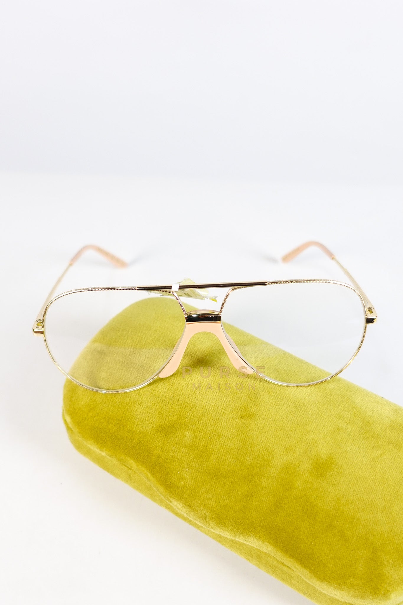 0432S Aviator Style Eyeglasses | Purse Maison Luxury Bags Shop