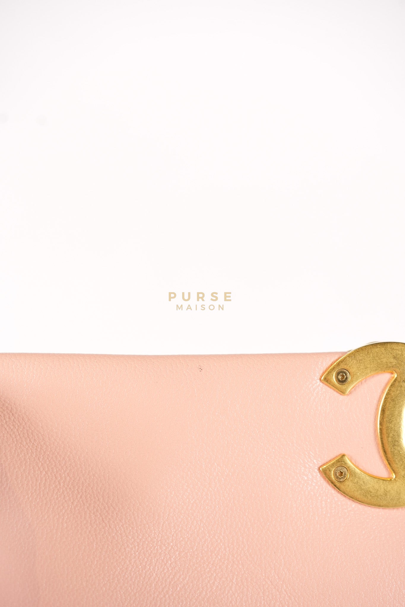 19 Small in Pink Quilted Lambskin Leather and Mixed Hardware Series 29 | Purse Maison Luxury Bags Shop