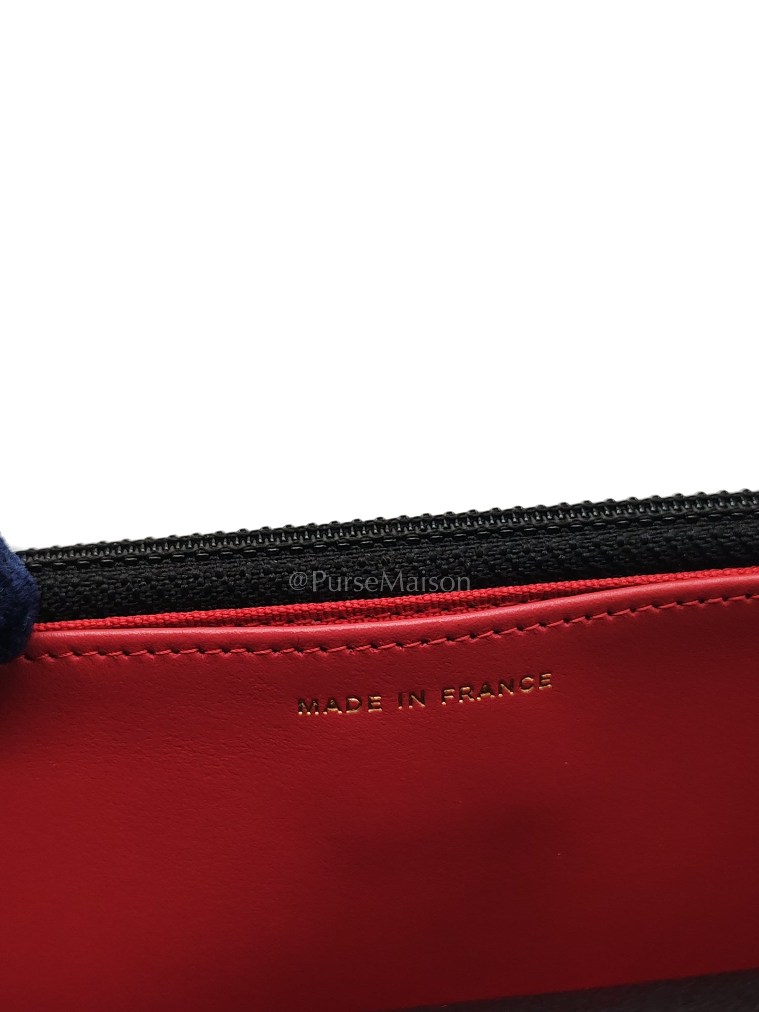 19 Wallet on Chain (WOC) in Black Lambskin Mix Hardware Microchip | Purse Maison Luxury Bags Shop