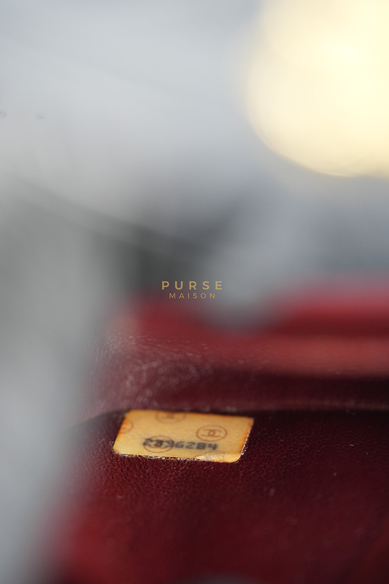 1992 Diamond Mini Bag in Black Quilted Lambskin Leather & Gold Hardware Series 23 | Purse Maison Luxury Bags Shop