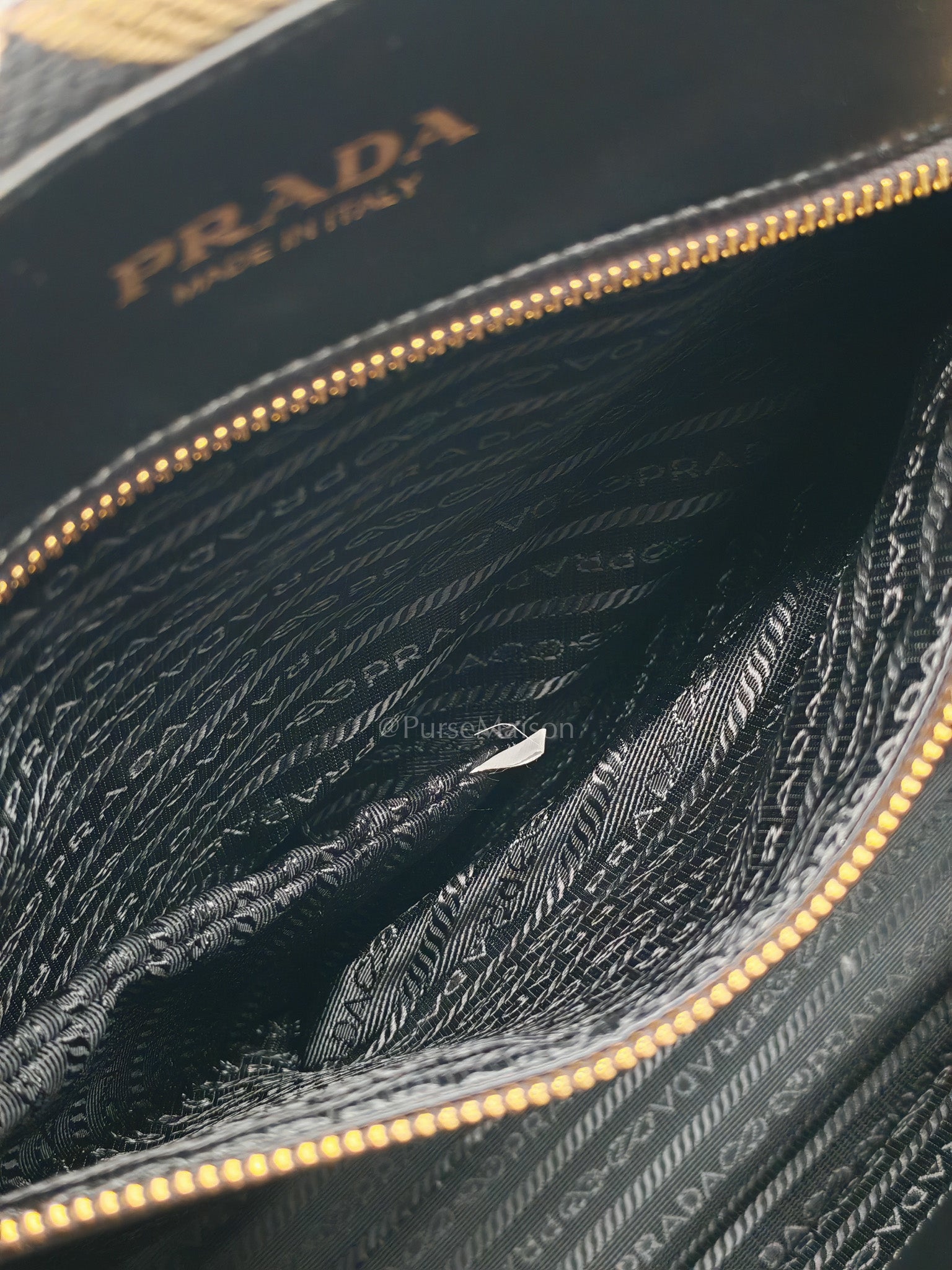 1BA356 Jacquard Triangolo Symbole Canvas Tote Bag | Purse Maison Luxury Bags Shop