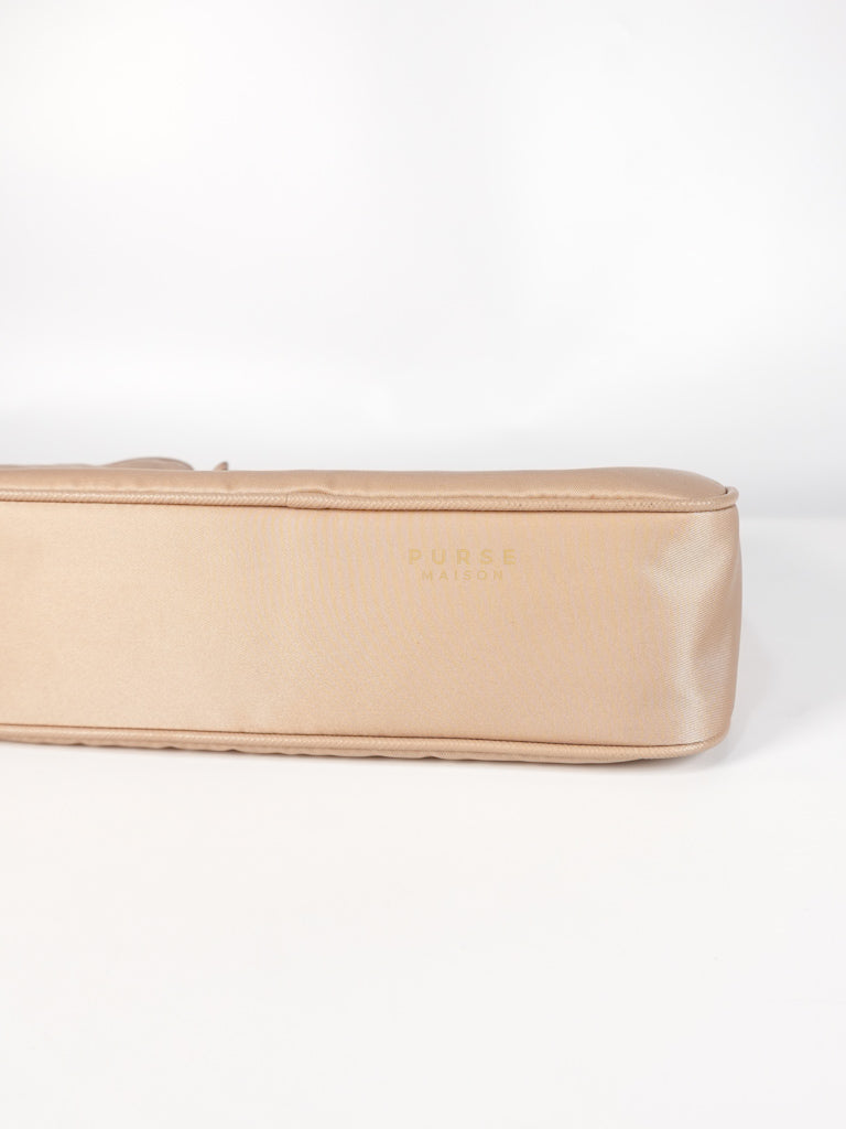 1BH204 Re-edition 2005 Multi Pochette in Cammeo Tessuto and Saffiano Leather | Purse Maison Luxury Bags Shop