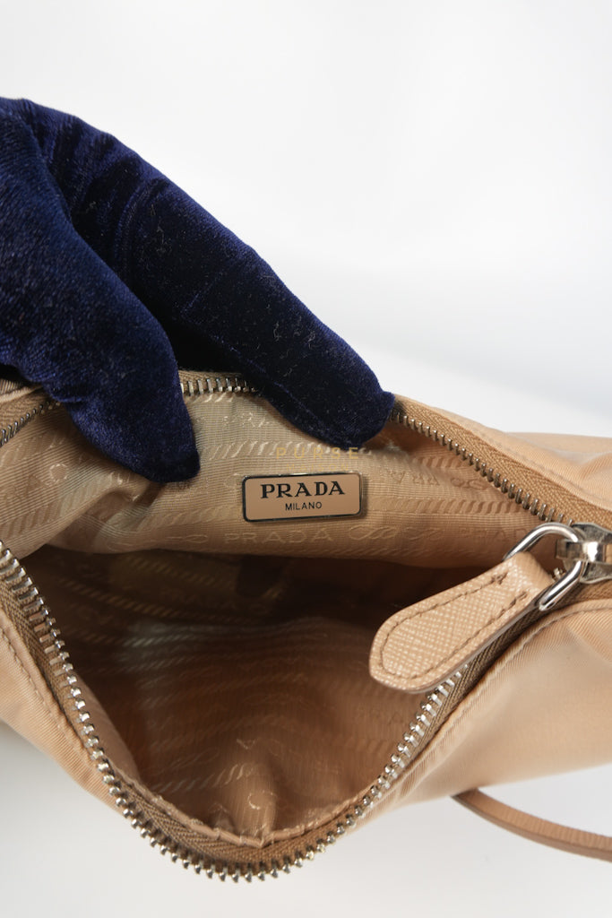 1BH204 Re-edition 2005 Multi Pochette in Cammeo Tessuto and Saffiano Leather | Purse Maison Luxury Bags Shop