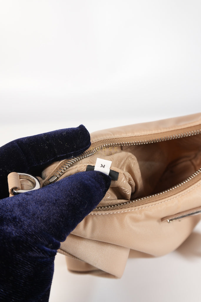 1BH204 Re-edition 2005 Multi Pochette in Cammeo Tessuto and Saffiano Leather | Purse Maison Luxury Bags Shop