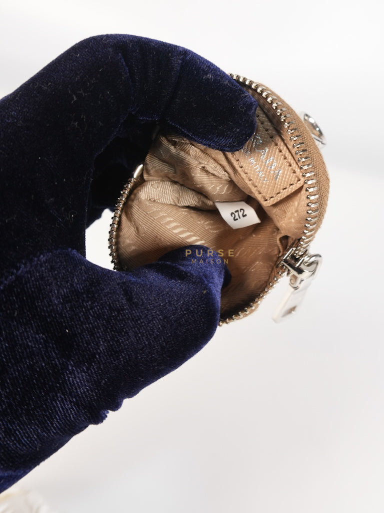 1BH204 Re-edition 2005 Multi Pochette in Cammeo Tessuto and Saffiano Leather | Purse Maison Luxury Bags Shop