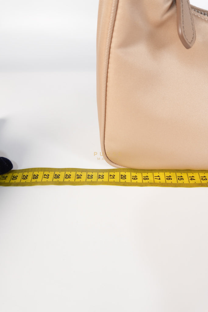 1BH204 Re-edition 2005 Multi Pochette in Cammeo Tessuto and Saffiano Leather | Purse Maison Luxury Bags Shop