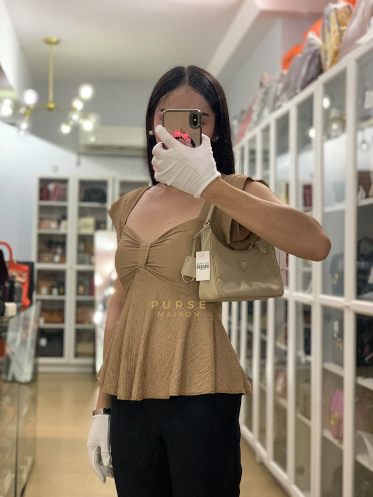 1NE204 Re-edition 2005 Deserto Tessuto Saffiano Shoulder Bag | Purse Maison Luxury Bags Shop