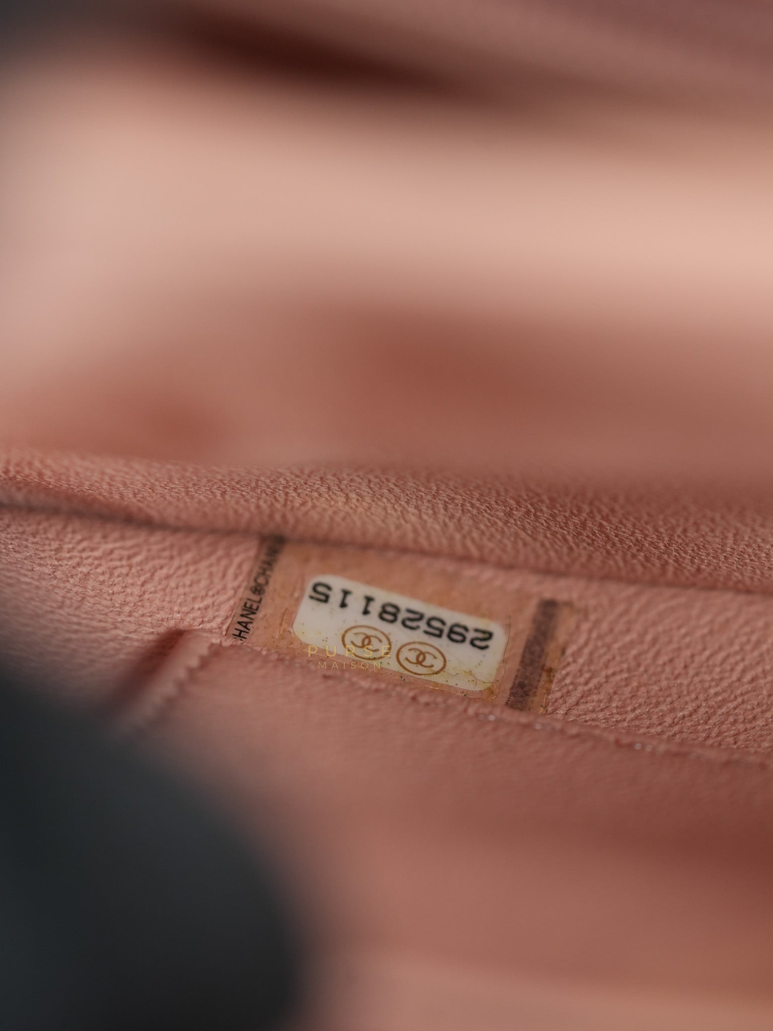 20P Trendy CC in Light Pink Quilted Calfskin Leather and Light Gold Hardware Series 29 | Purse Maison Luxury Bags Shop