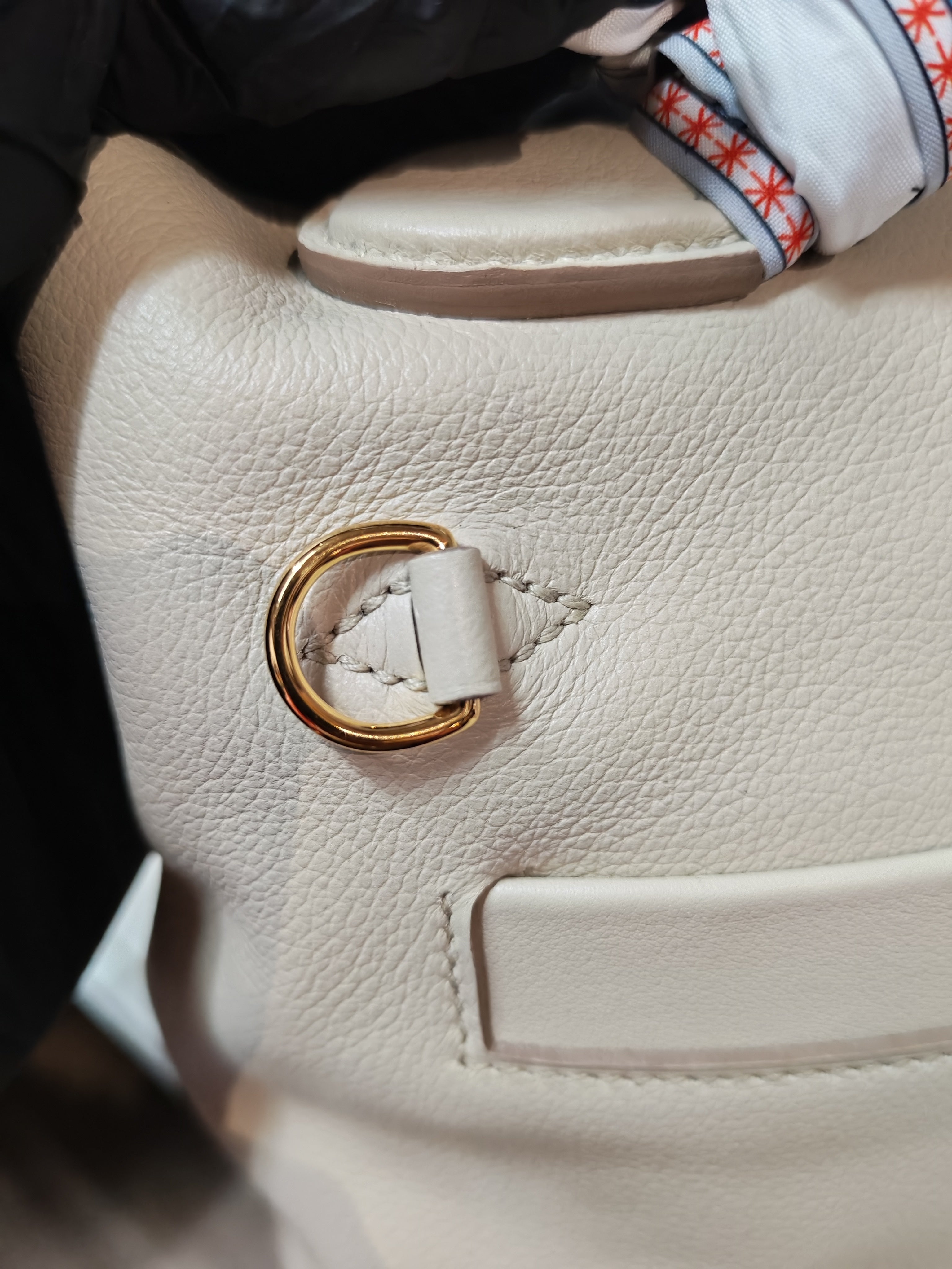 24/24 in Beton Evercolor/Swift Leather and Gold Hardware Stamp B (2023) | Purse Maison Luxury Bags Shop