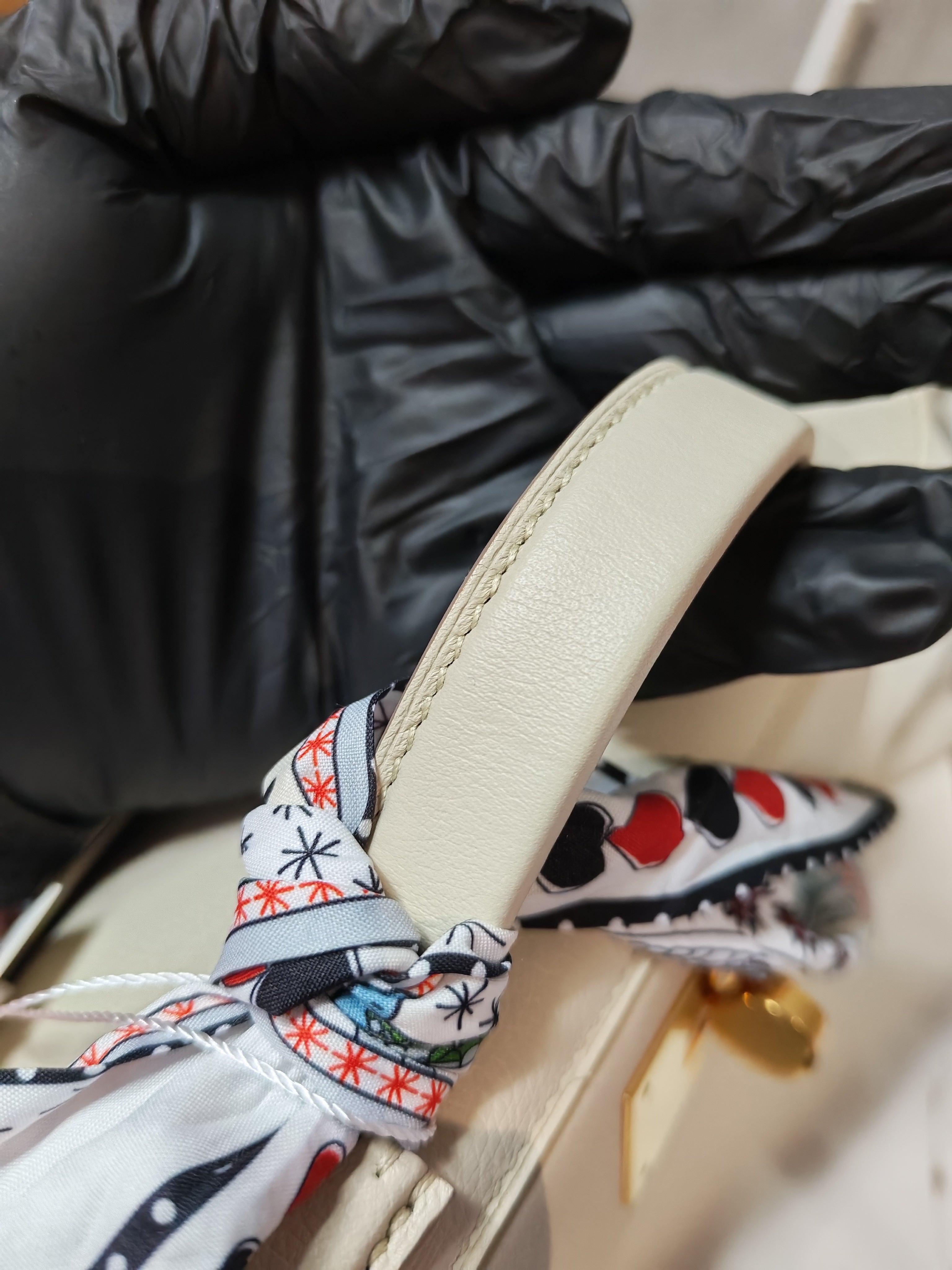 24/24 in Beton Evercolor/Swift Leather and Gold Hardware Stamp B (2023) | Purse Maison Luxury Bags Shop