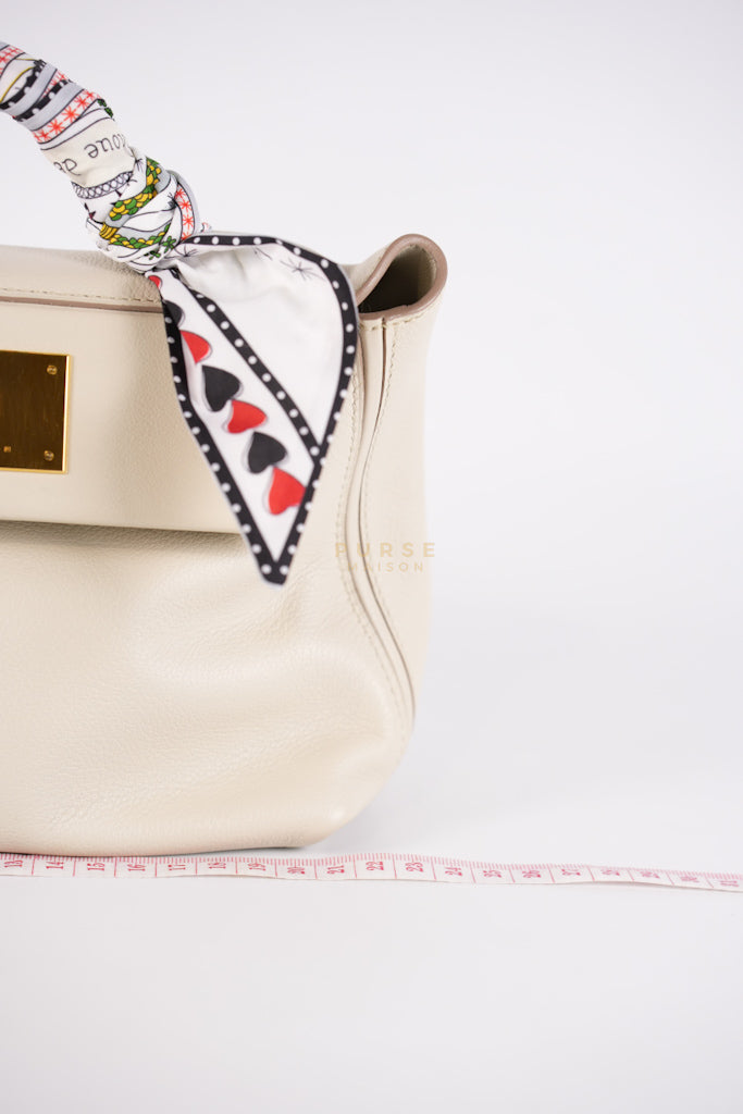 24/24 in Beton Evercolor/Swift Leather and Gold Hardware Stamp B (2023) | Purse Maison Luxury Bags Shop