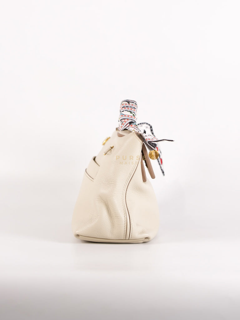 24/24 in Beton Evercolor/Swift Leather and Gold Hardware Stamp B (2023) | Purse Maison Luxury Bags Shop