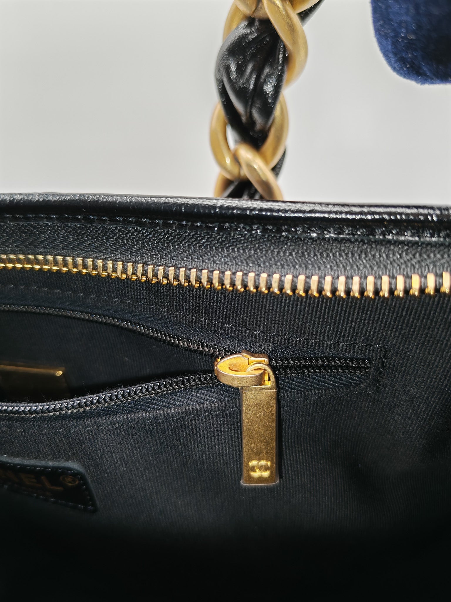 24A Hobo Bag in Black Lambskin Leather & Aged Gold Hardware Microchip | Purse Maison Luxury Bags Shop
