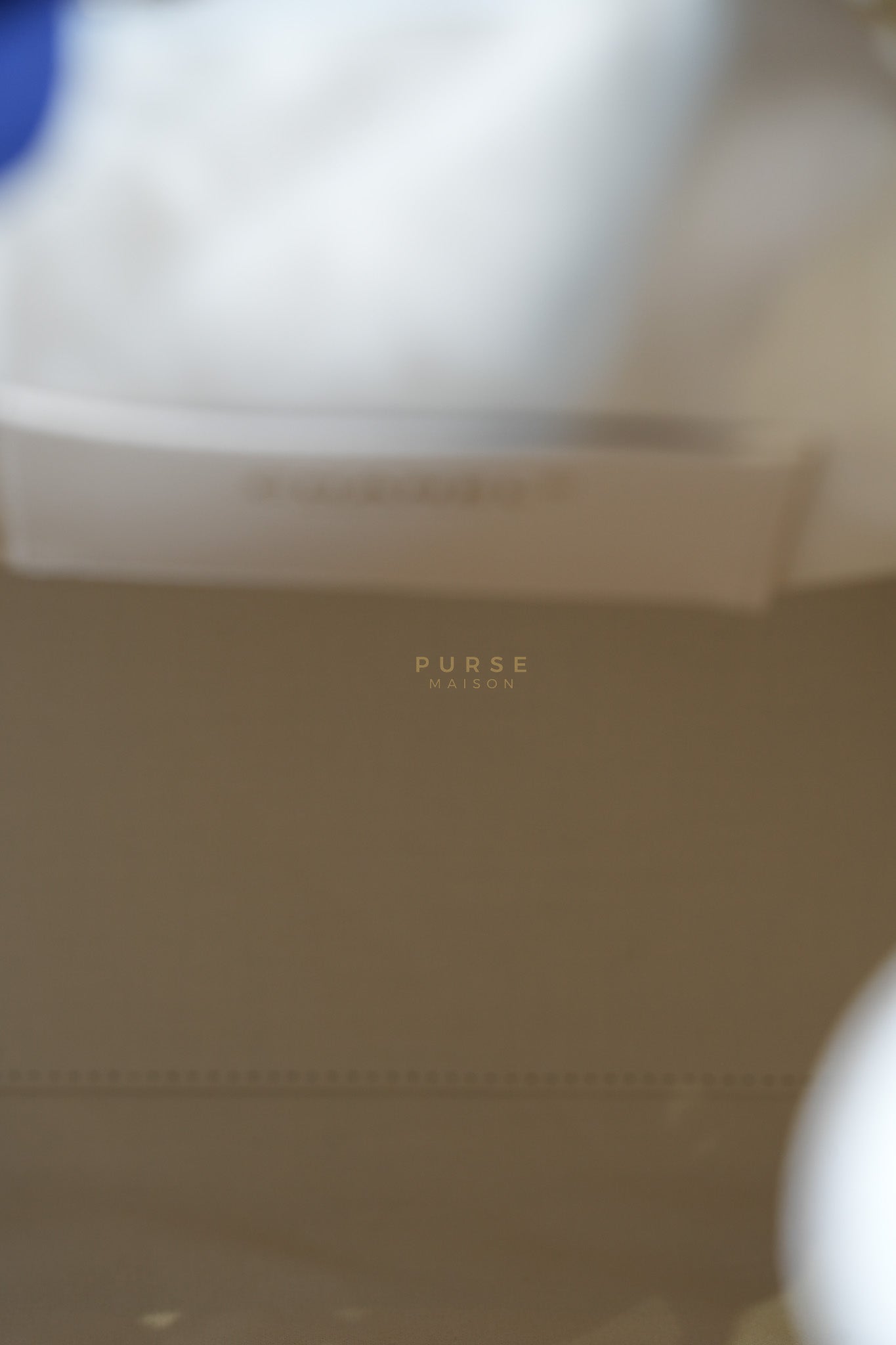 25 Medium White in Caviar Leather and Aged Gold Hardware (Microchip) | Purse Maison Luxury Bags Shop