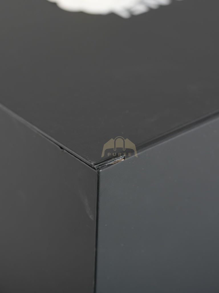 25 Small in Navy Blue Caviar Leather and Aged Gold Hardware (Microchip) | Purse Maison Luxury Bags Shop