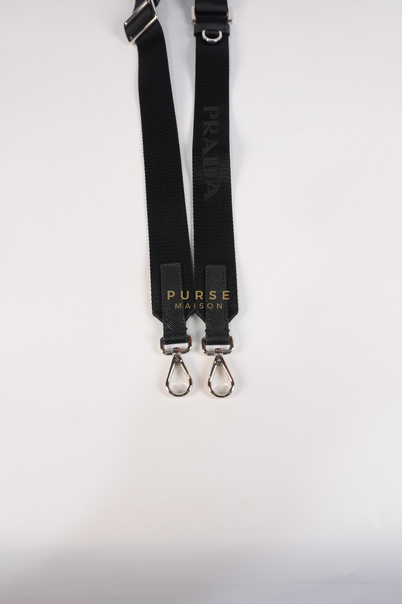 2ZH108 Mini Smartphone Case in Re-Nylon & Saffiano Leather | Purse Maison Luxury Bags Shop