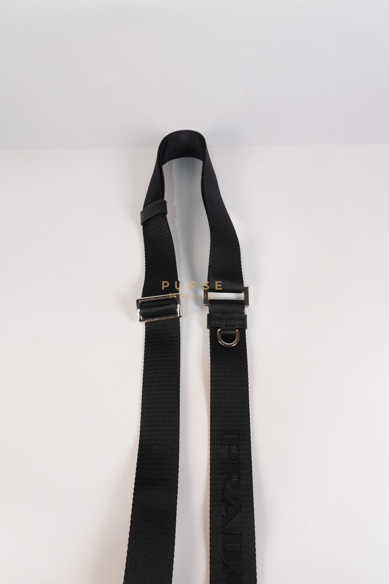 2ZH108 Mini Smartphone Case in Re-Nylon & Saffiano Leather | Purse Maison Luxury Bags Shop