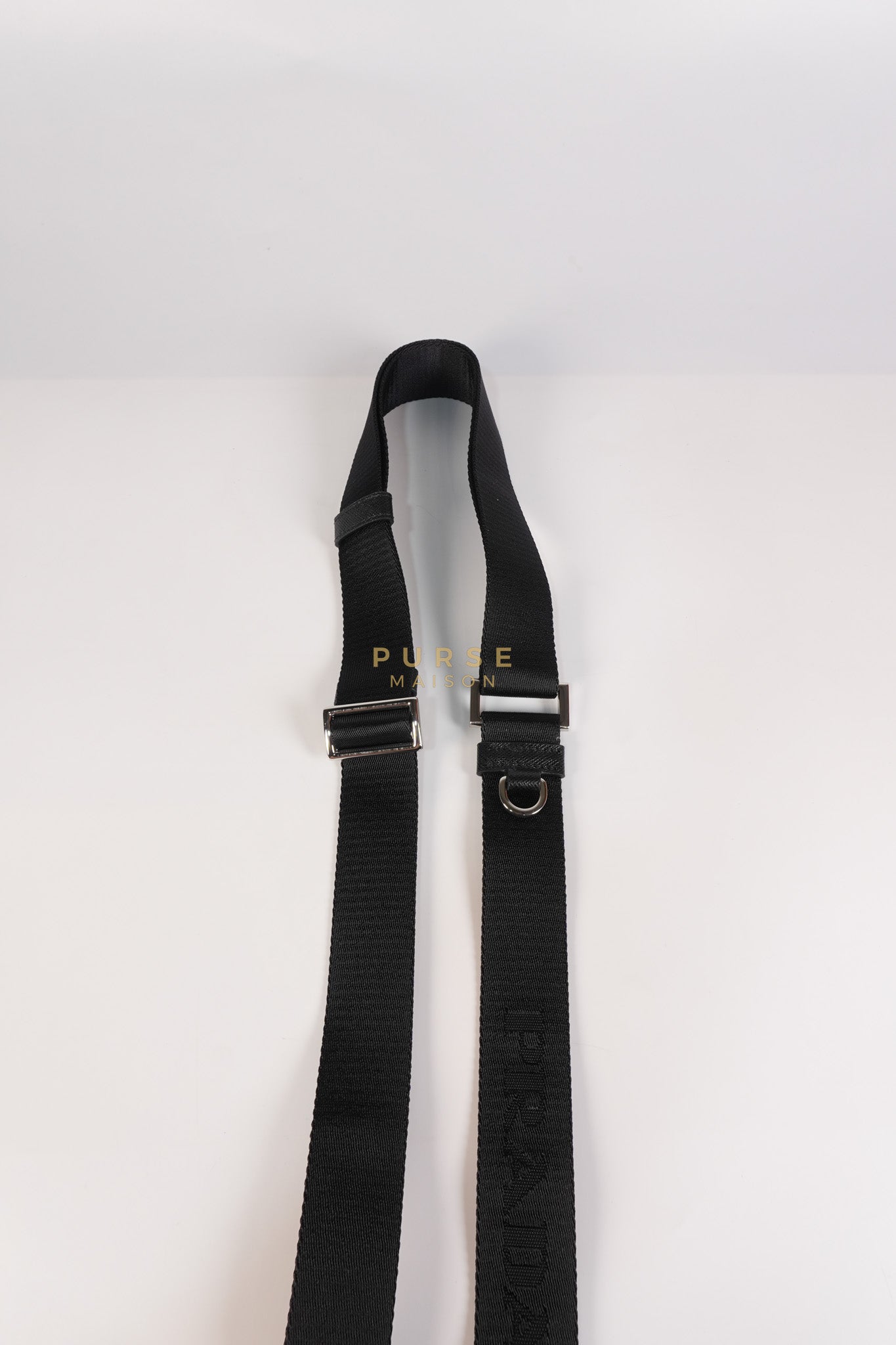 2ZH108 Mini Smartphone Case in Re-Nylon & Saffiano Leather | Purse Maison Luxury Bags Shop