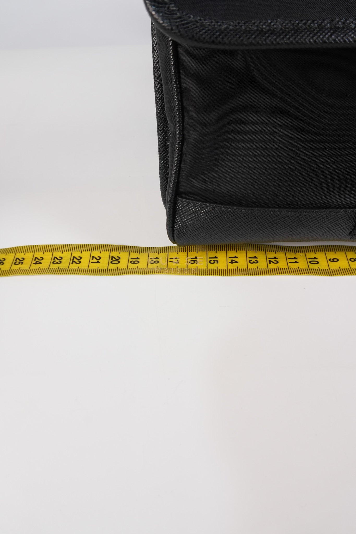 2ZH108 Mini Smartphone Case in Re-Nylon & Saffiano Leather | Purse Maison Luxury Bags Shop