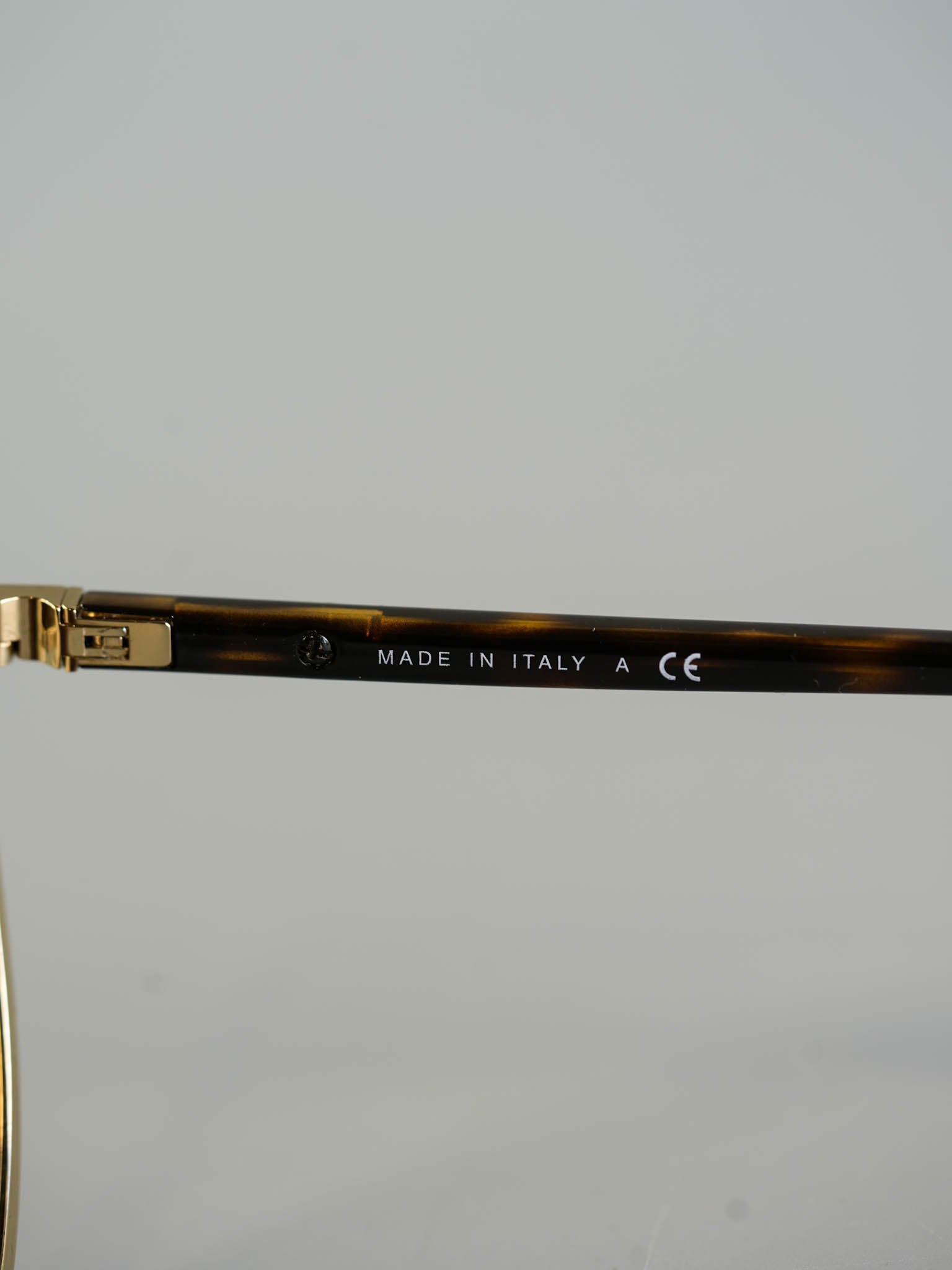 395/T6 Gold Metal Cat Eye Sunglasses | Purse Maison Luxury Bags Shop