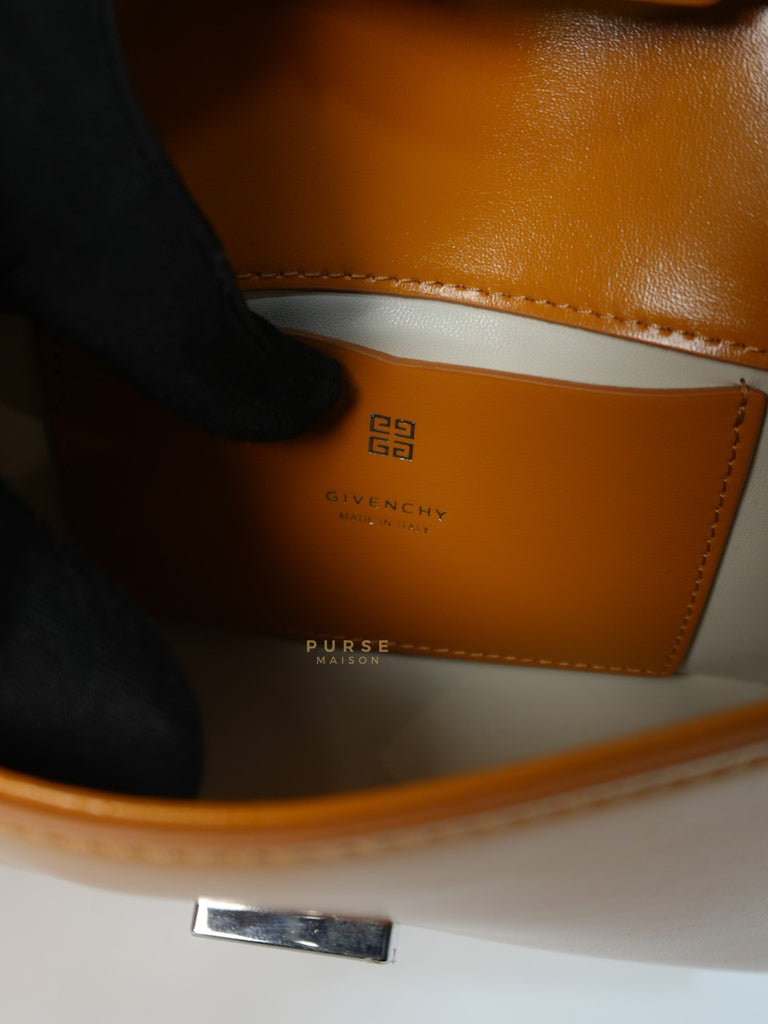 4G Small Caramel in Smooth Leather Crossbody Bag | Purse Maison Luxury Bags Shop