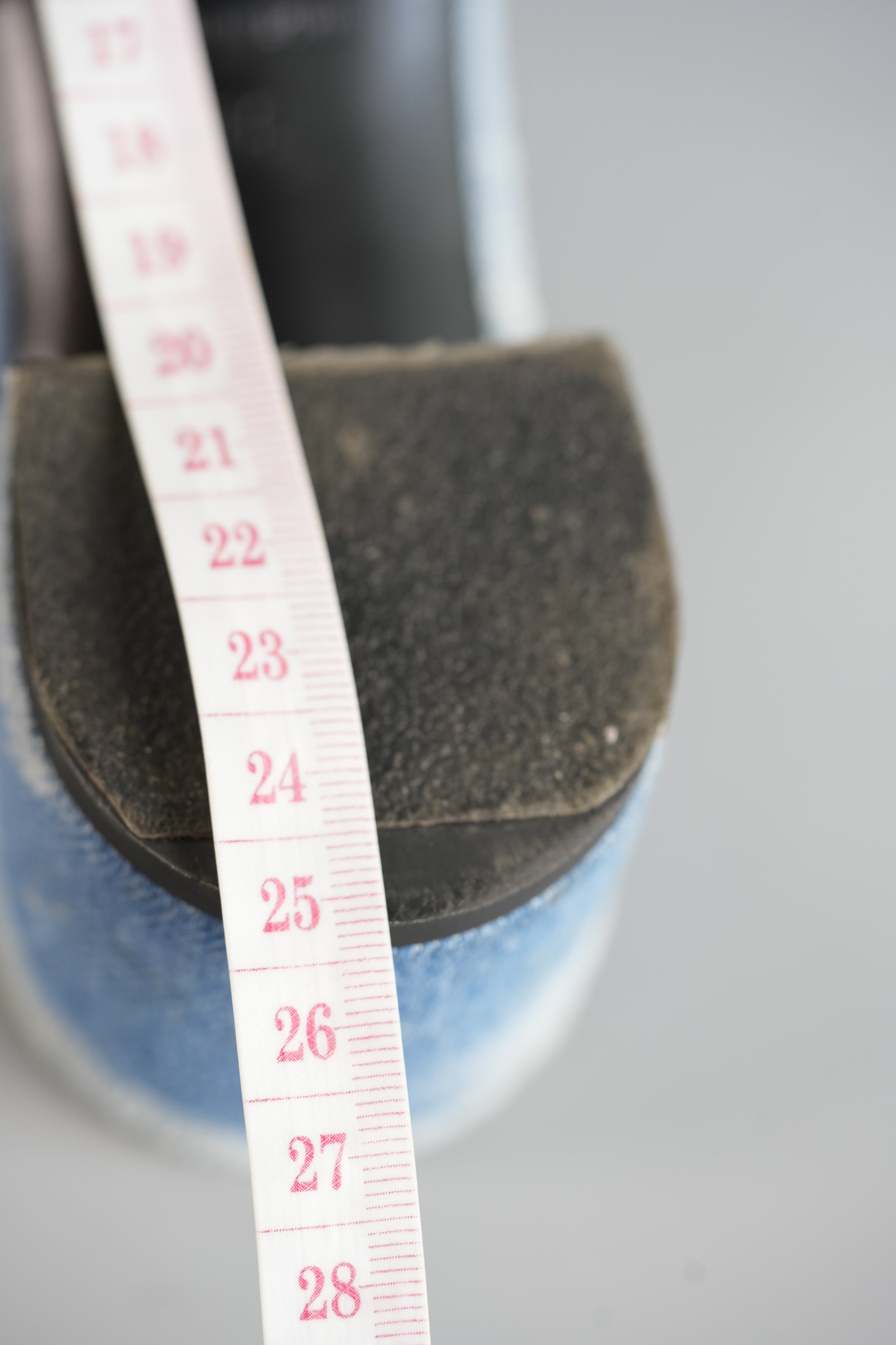 4G Washed Denim Heeled Mules Size 39 (25.5cm) | Purse Maison Luxury Bags Shop