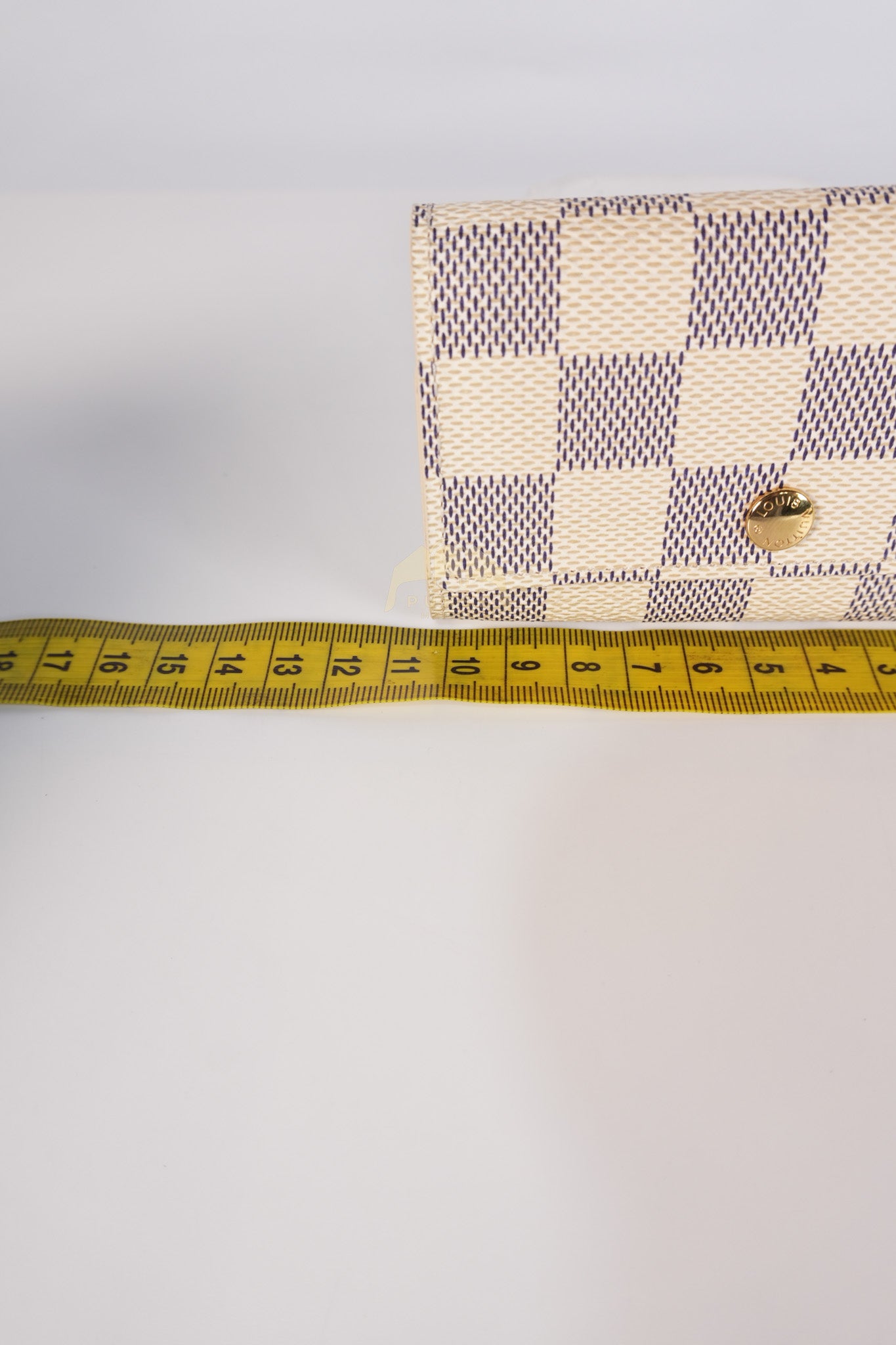 6 Key Holder in Damier Azur Blue (Date code: CT3007) | Purse Maison Luxury Bags Shop