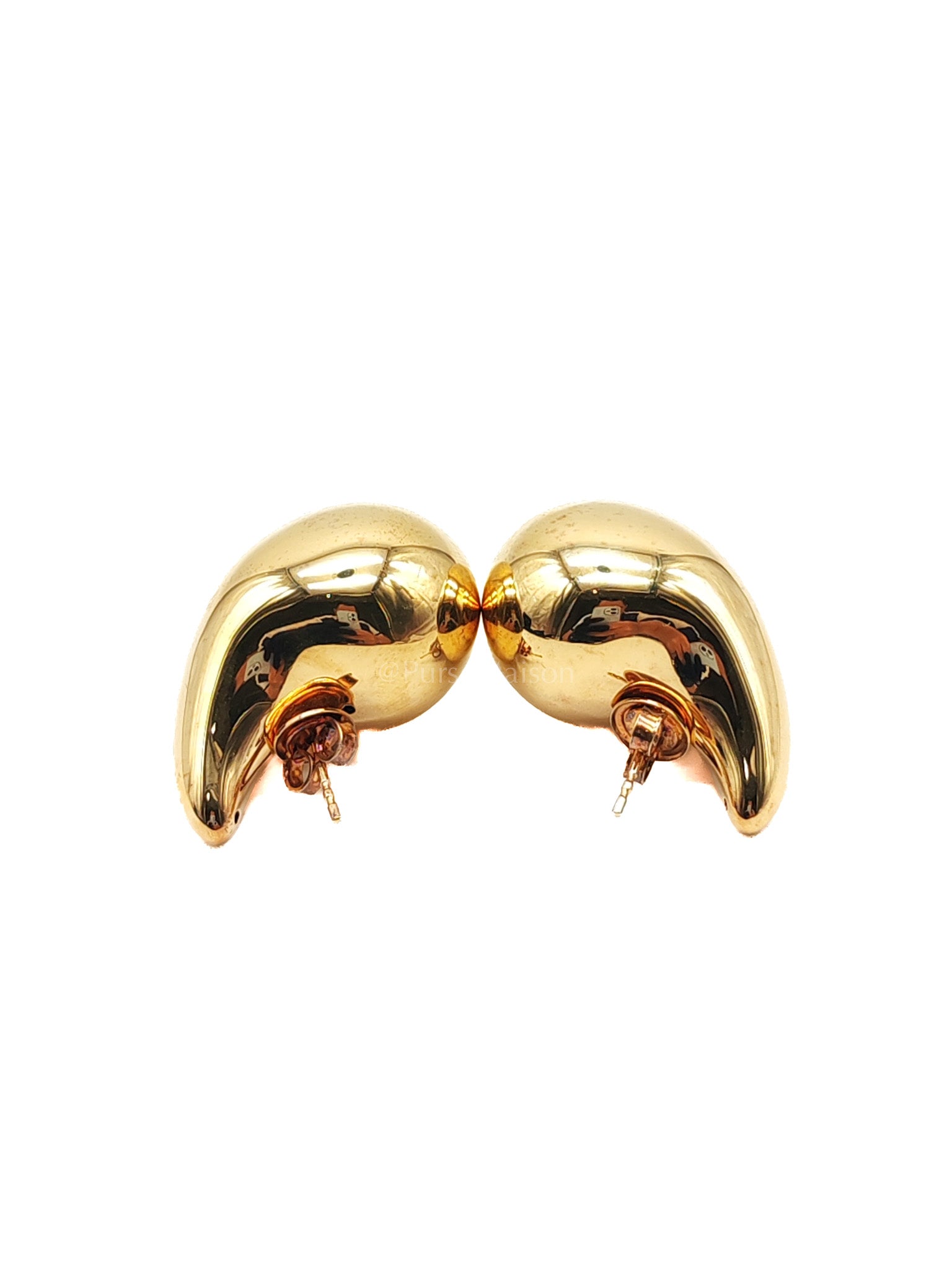 Tear Drop Earrings Gold