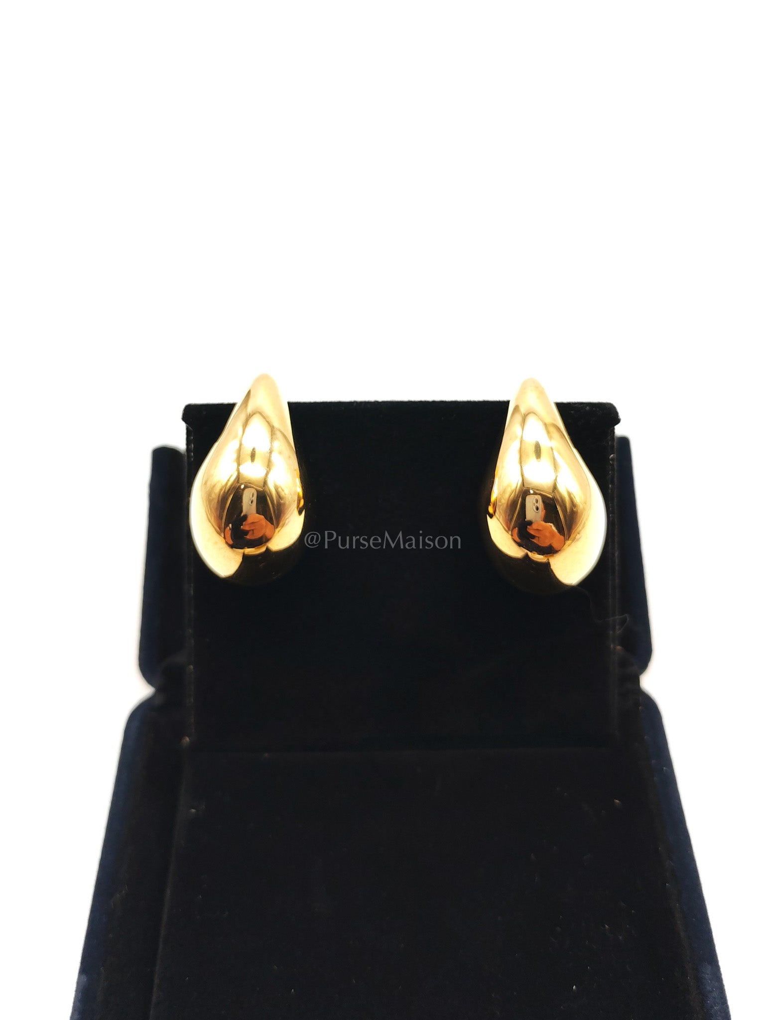 Tear Drop Earrings Gold