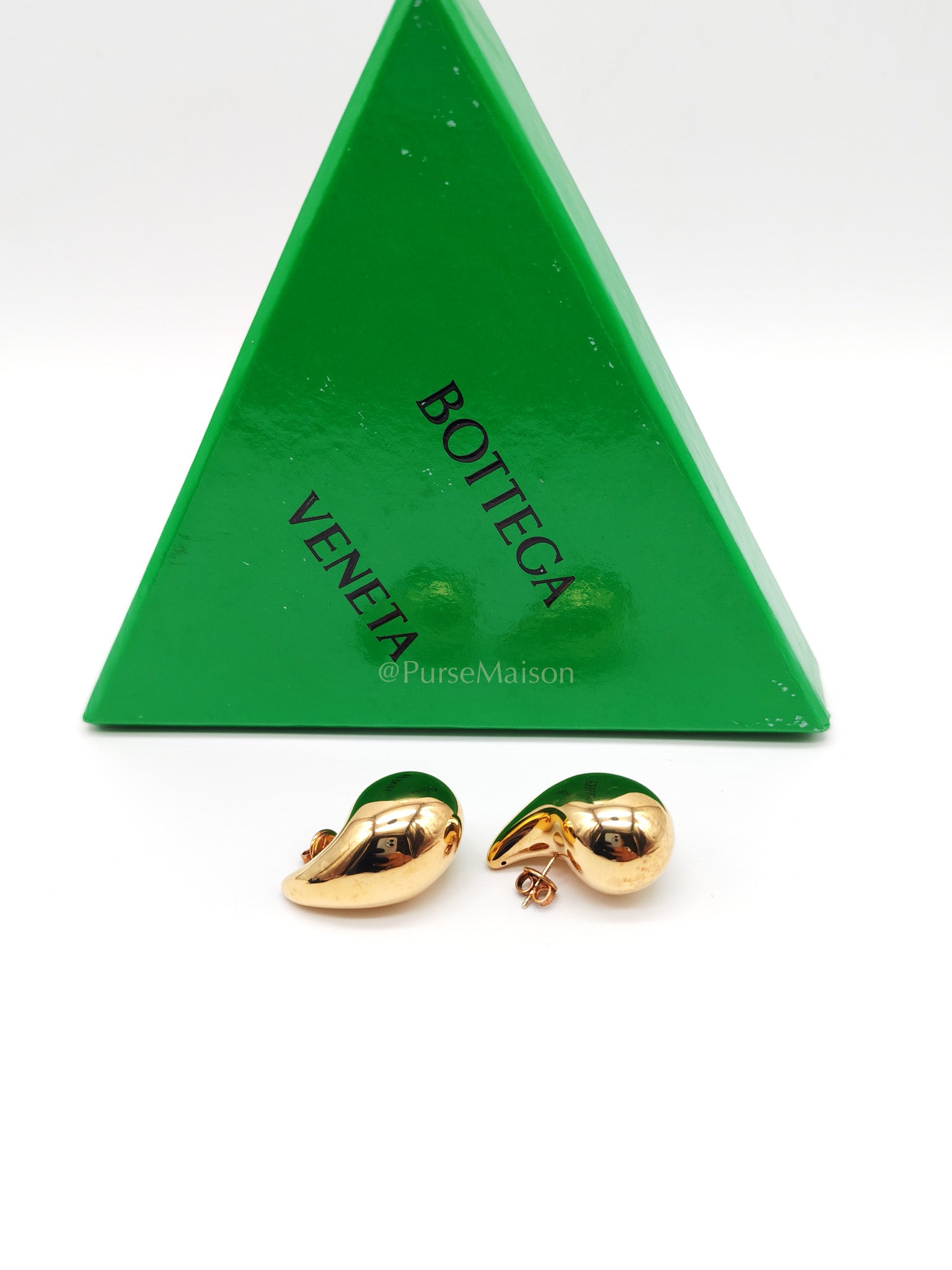 Tear Drop Earrings Gold