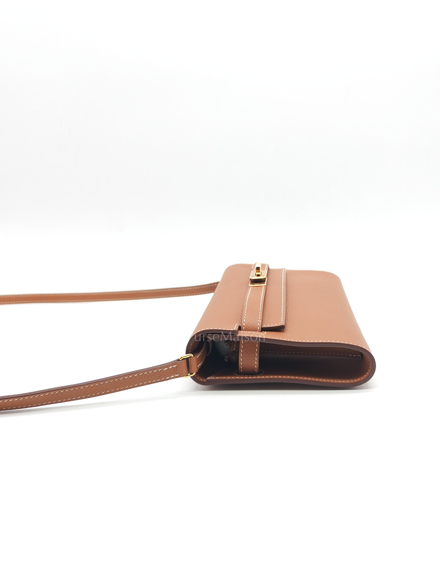 Kelly To Go in Gold Epsom Leather & Gold Hardware Stamp B (2023)