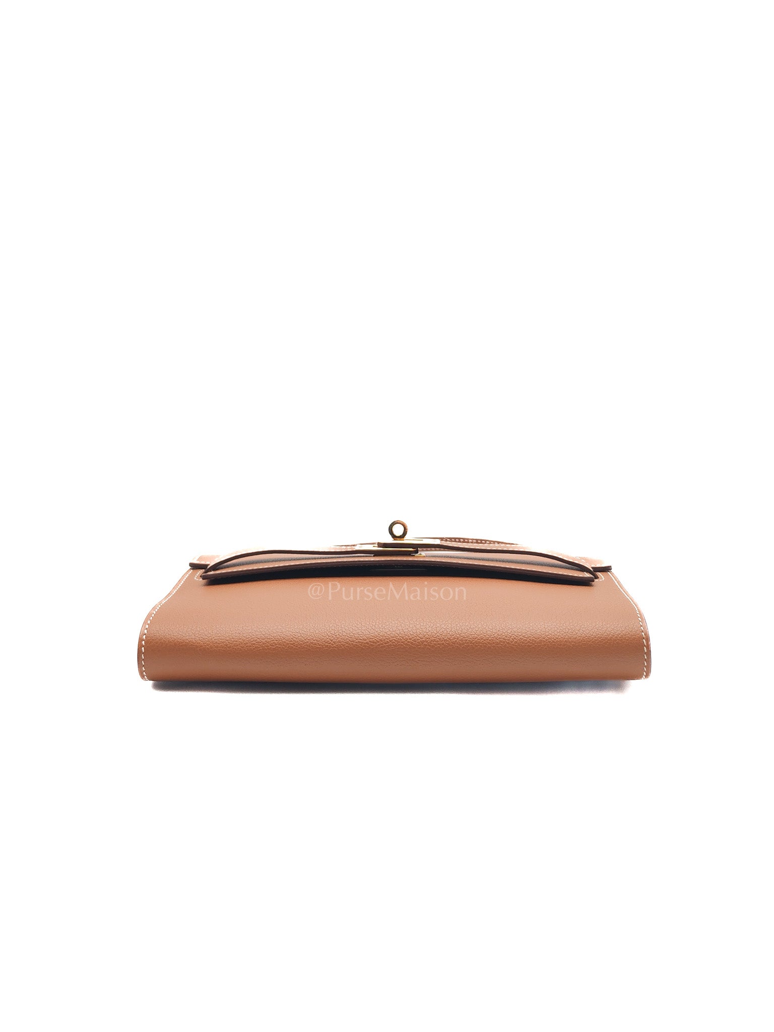 Kelly To Go in Gold Epsom Leather & Gold Hardware Stamp B (2023)