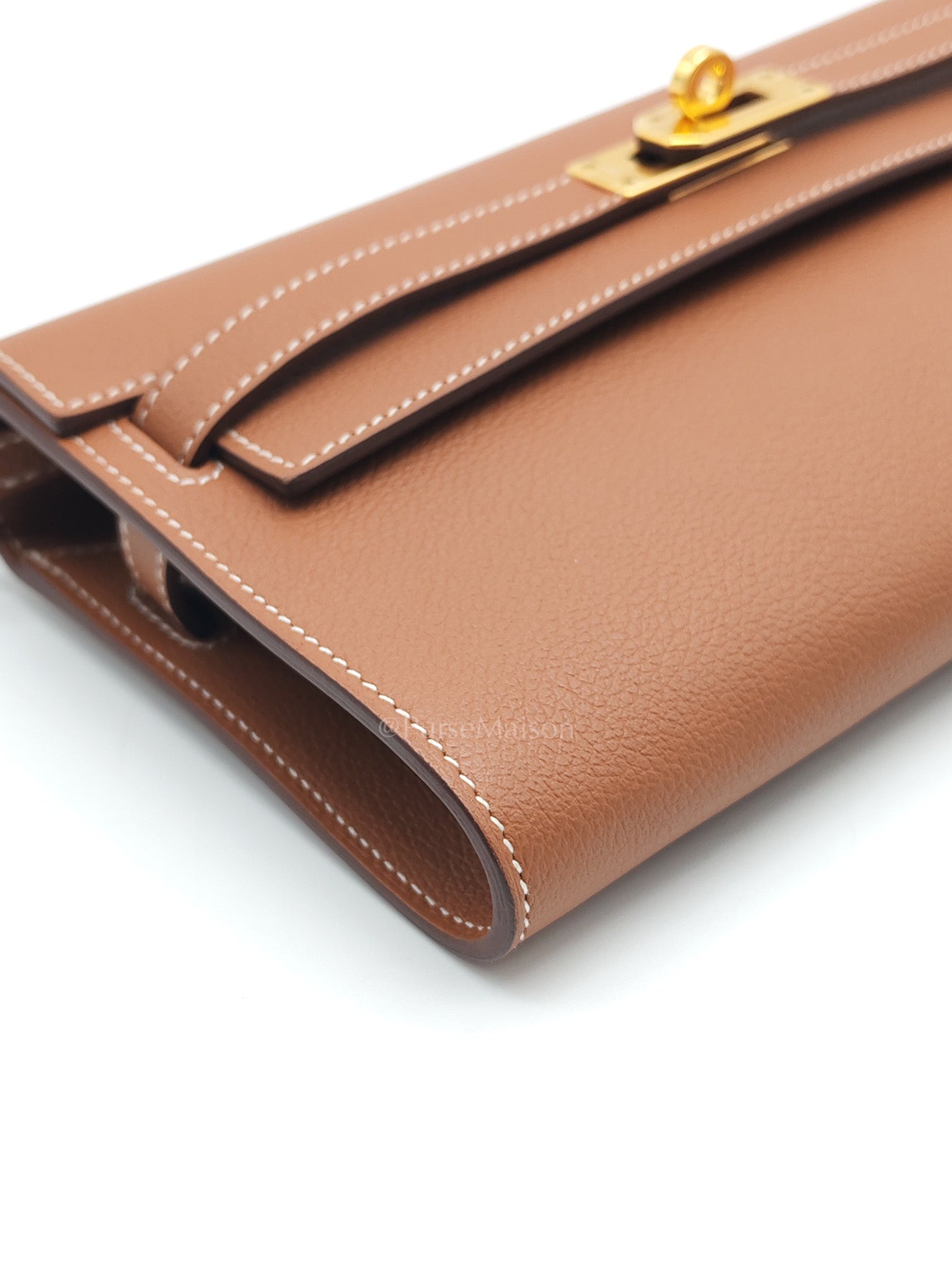 Kelly To Go in Gold Epsom Leather & Gold Hardware Stamp B (2023)