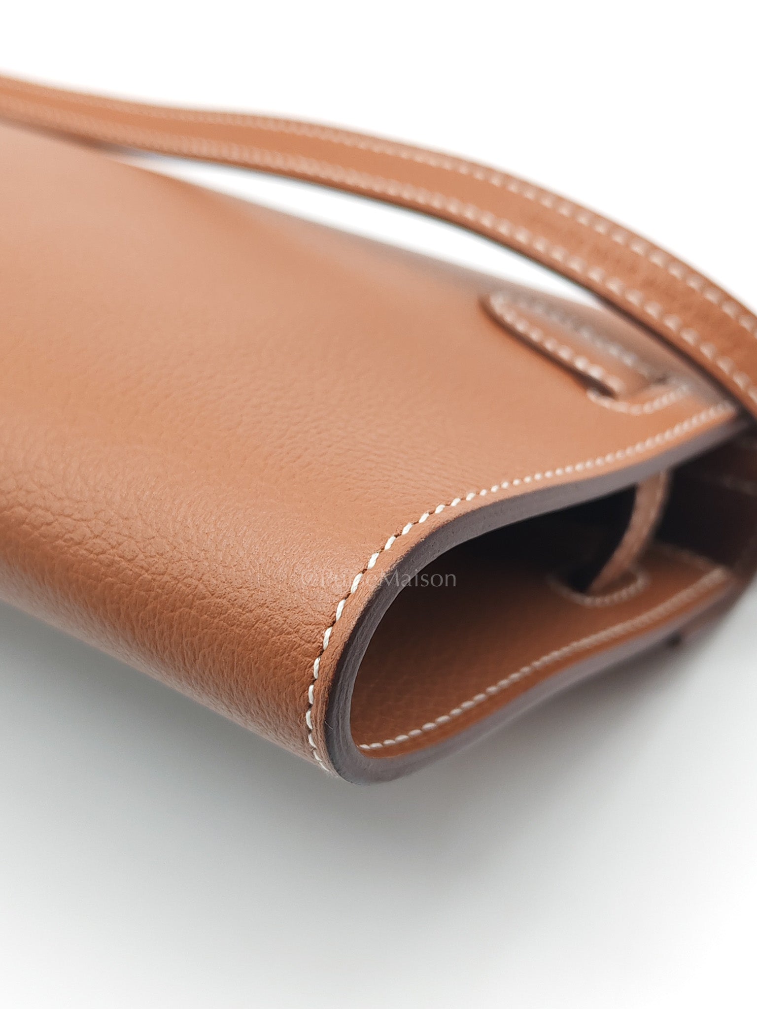 Kelly To Go in Gold Epsom Leather & Gold Hardware Stamp B (2023)