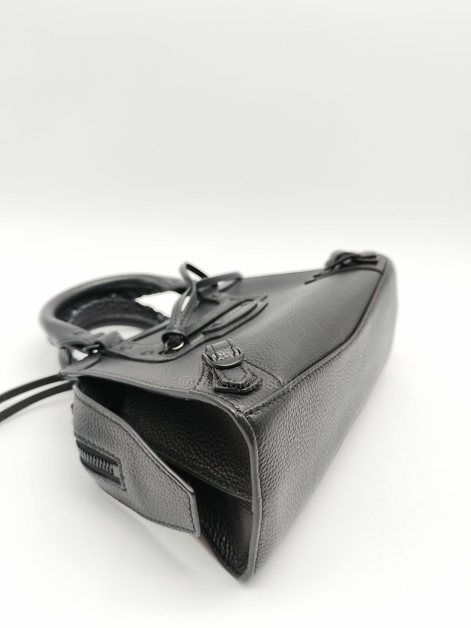Balenciaga Neo Classic City Bag Mini in Black Grained Calfskin Leather