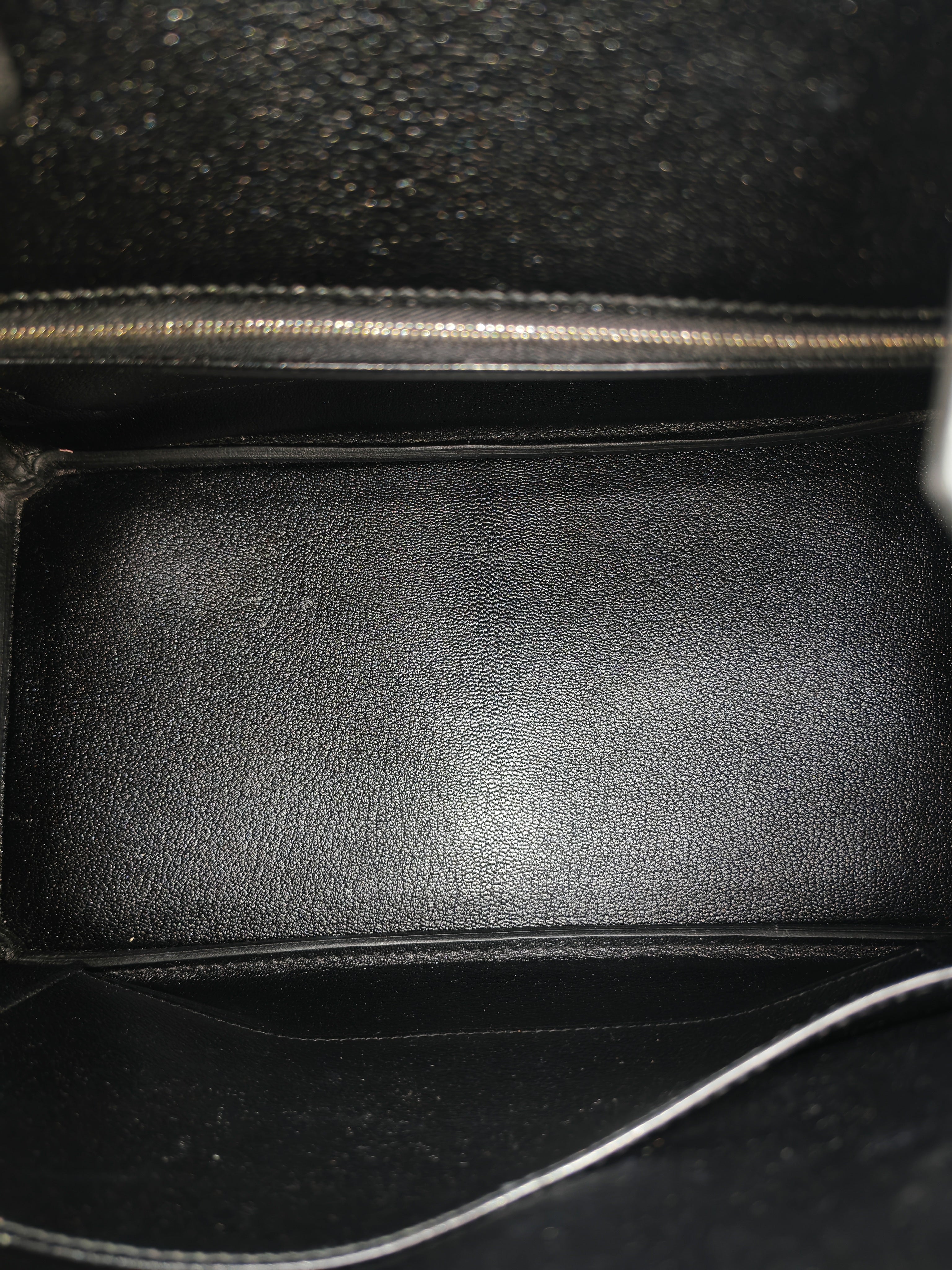 Hermes Birkin 30 in Black Epsom Leather and Palladium Hardware Stamp C (2018)
