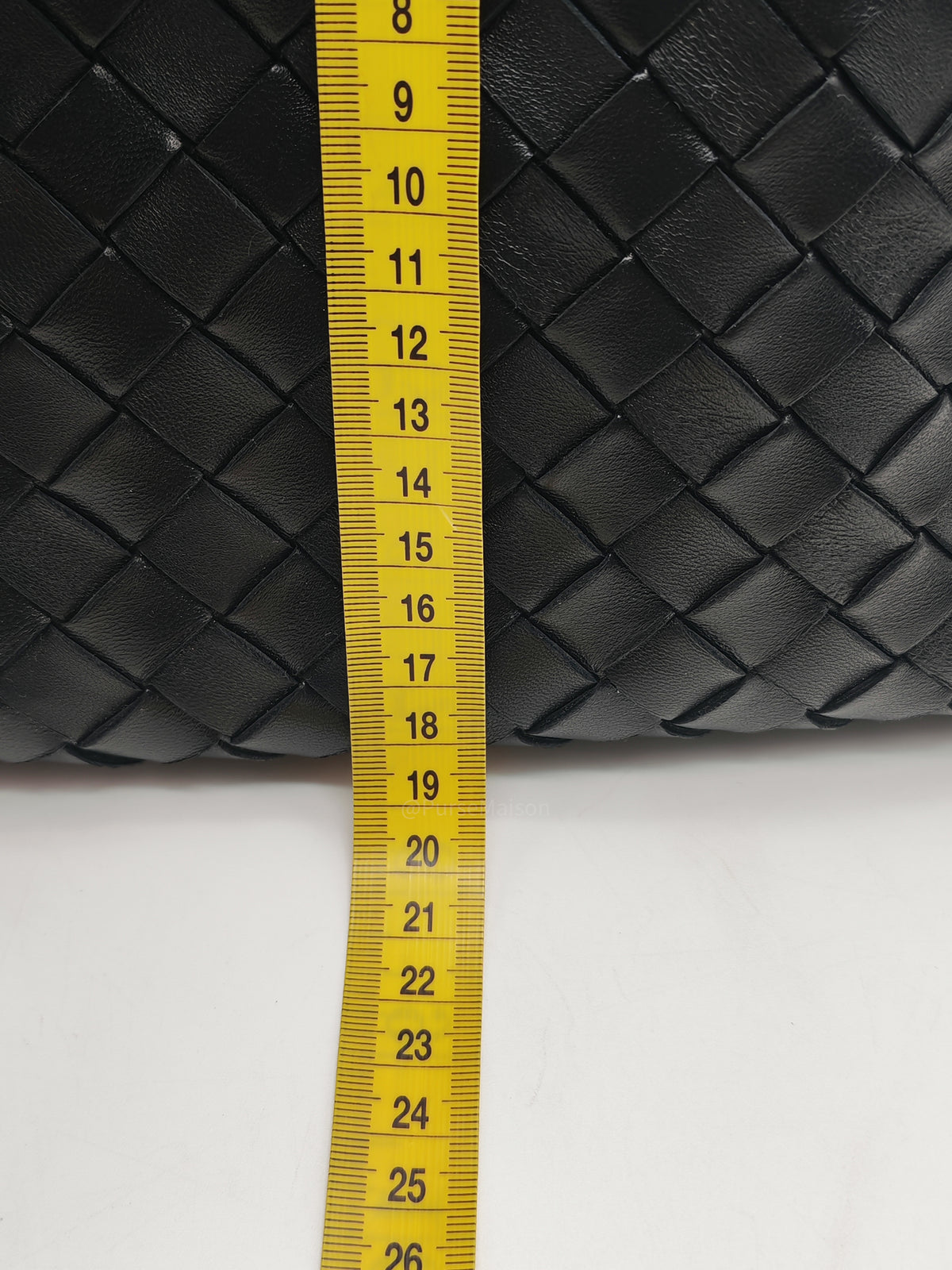 Bottega Veneta Andiamo Small in Black Intrecciato Leather Shoulder Bag