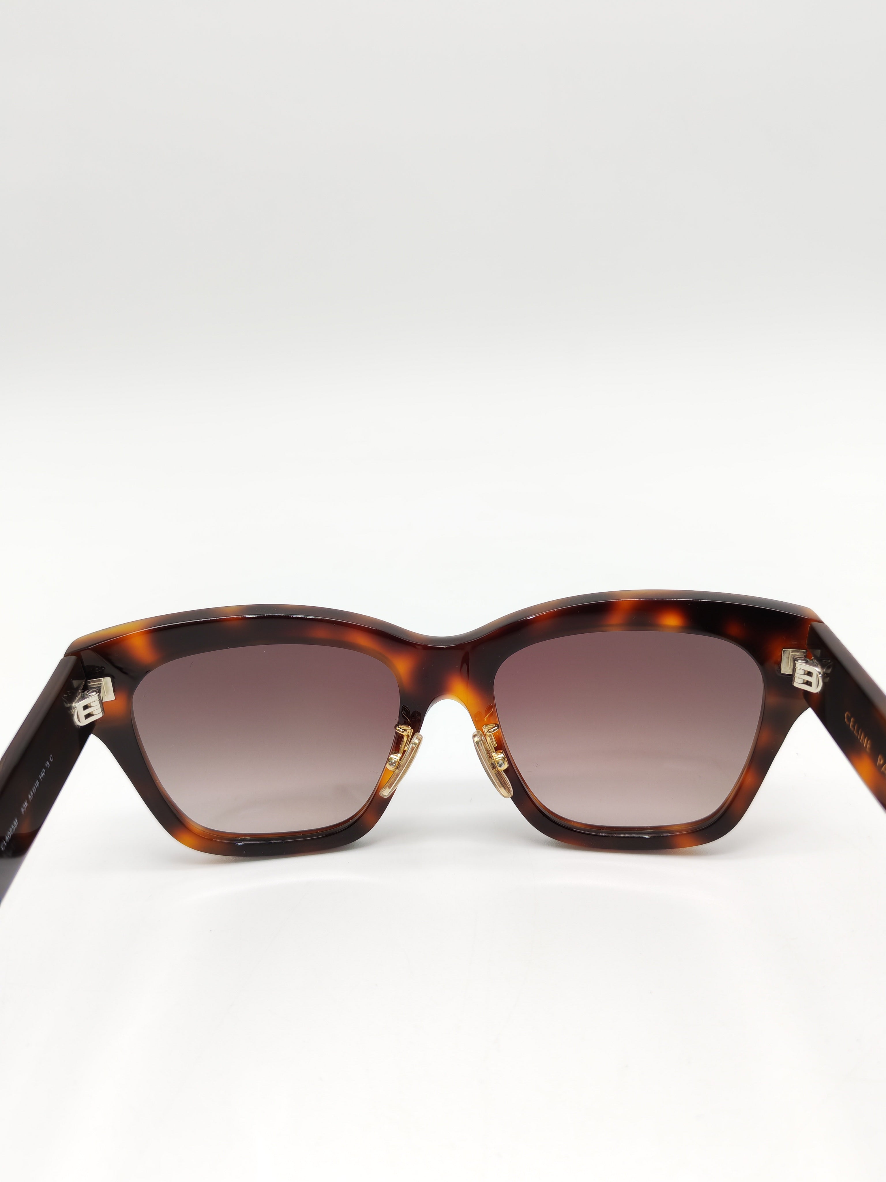 Celine Triomphe Sunglasses in Classic Havana Acetate
