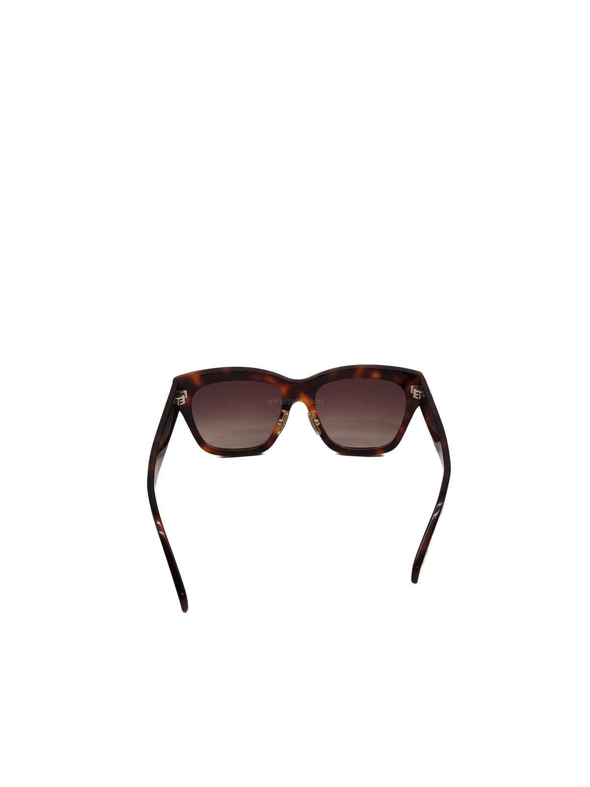 Celine Triomphe Sunglasses in Classic Havana Acetate
