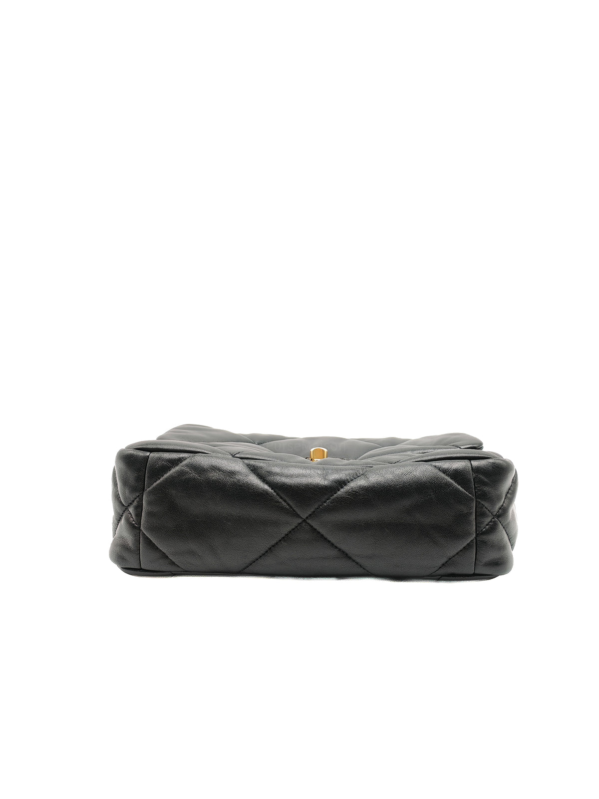 Chanel 19 Small in Black Quilted Lambskin Leather and Mixed Hardware (Microchip)