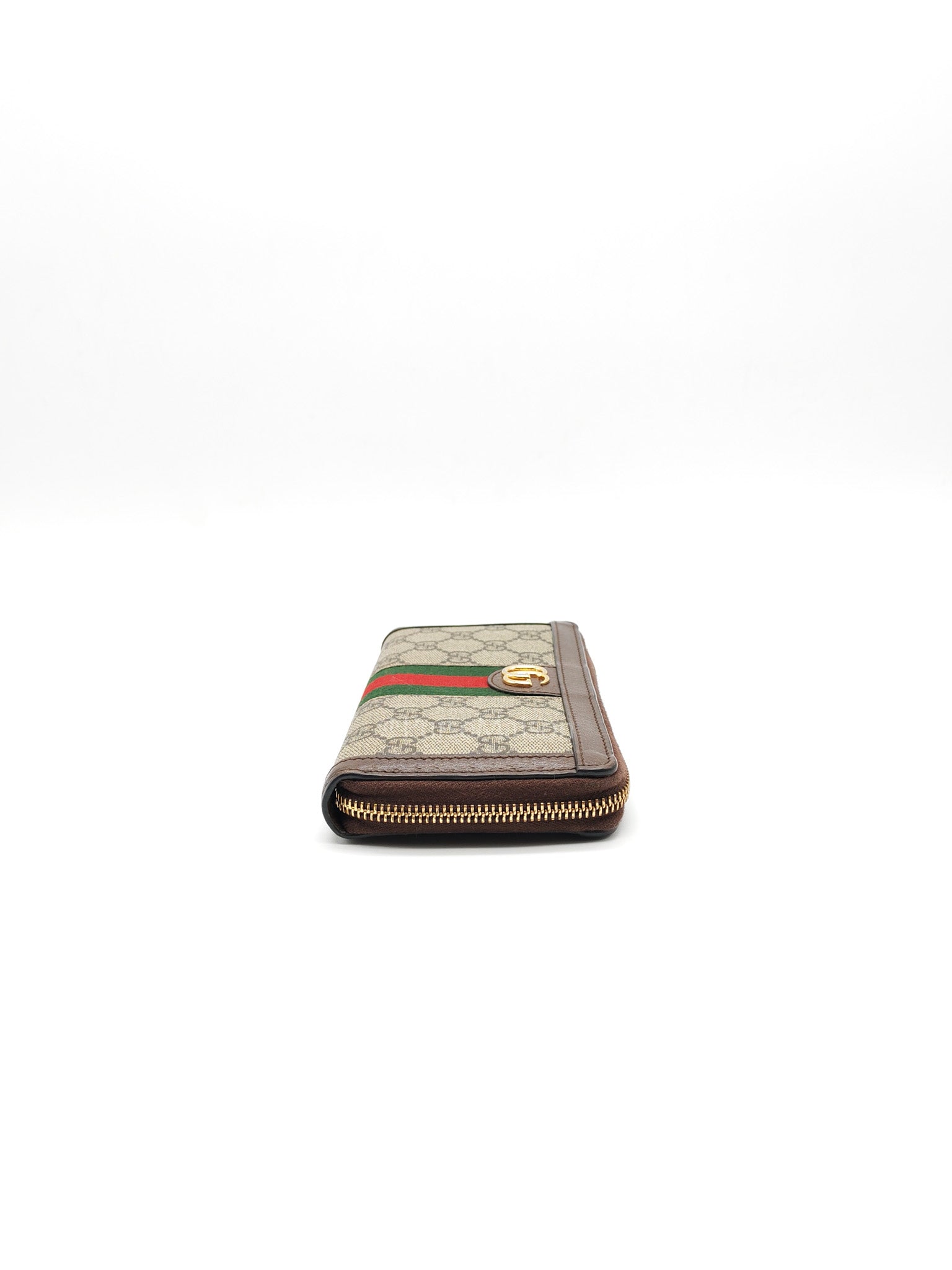 Ophidia Long Wallet in GG Supreme Canvas