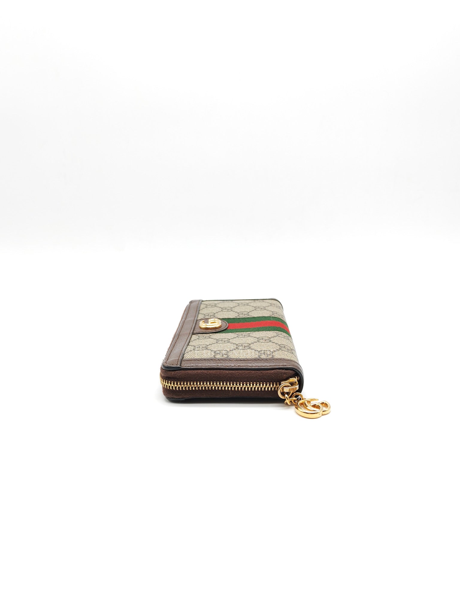 Ophidia Long Wallet in GG Supreme Canvas