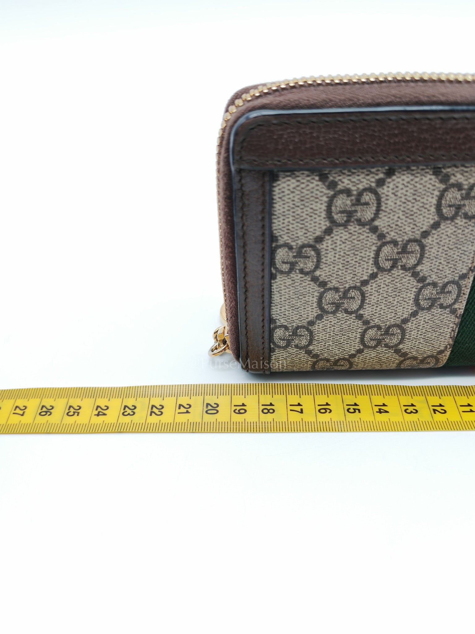 Ophidia Long Wallet in GG Supreme Canvas