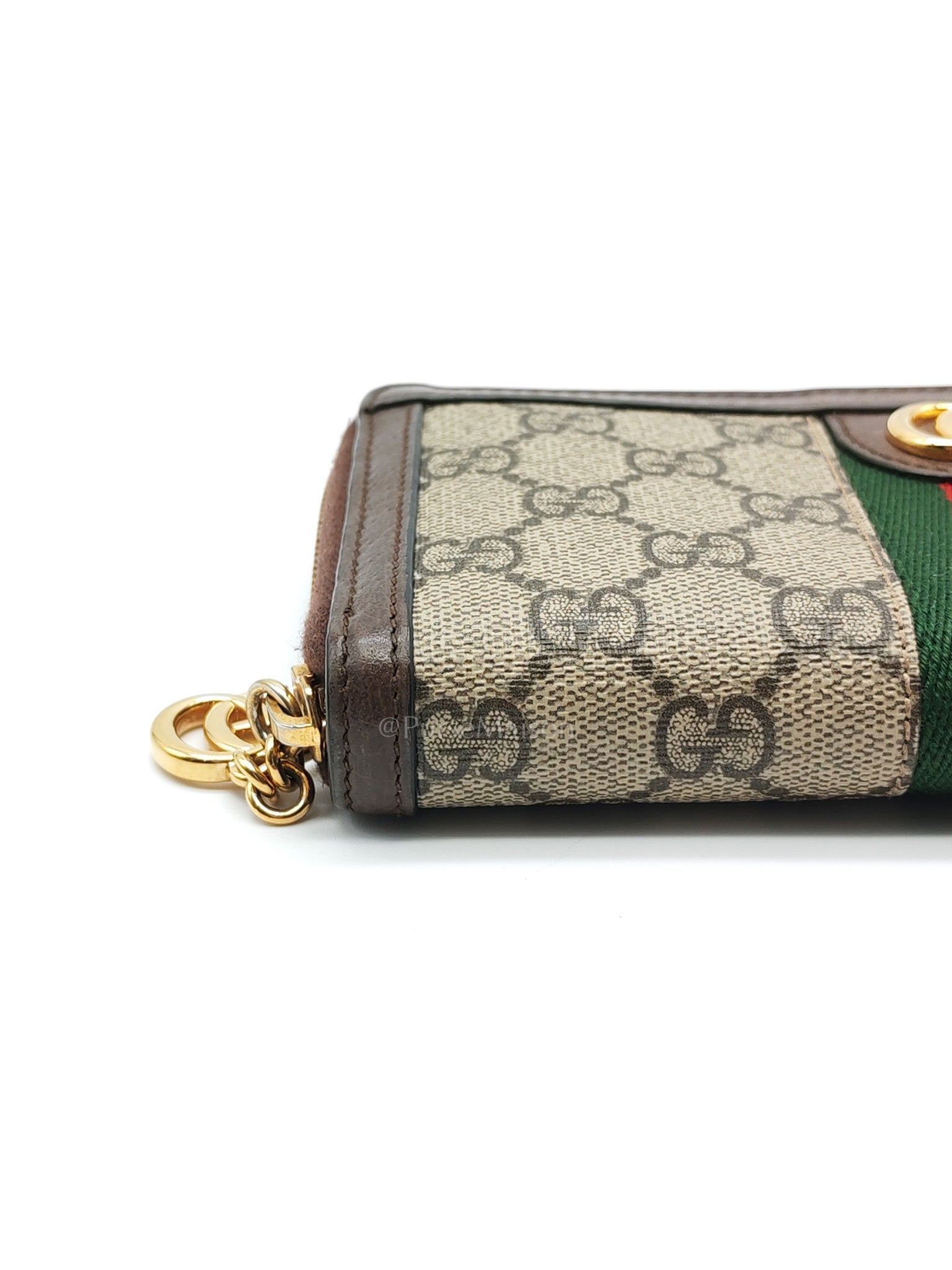 Ophidia Long Wallet in GG Supreme Canvas