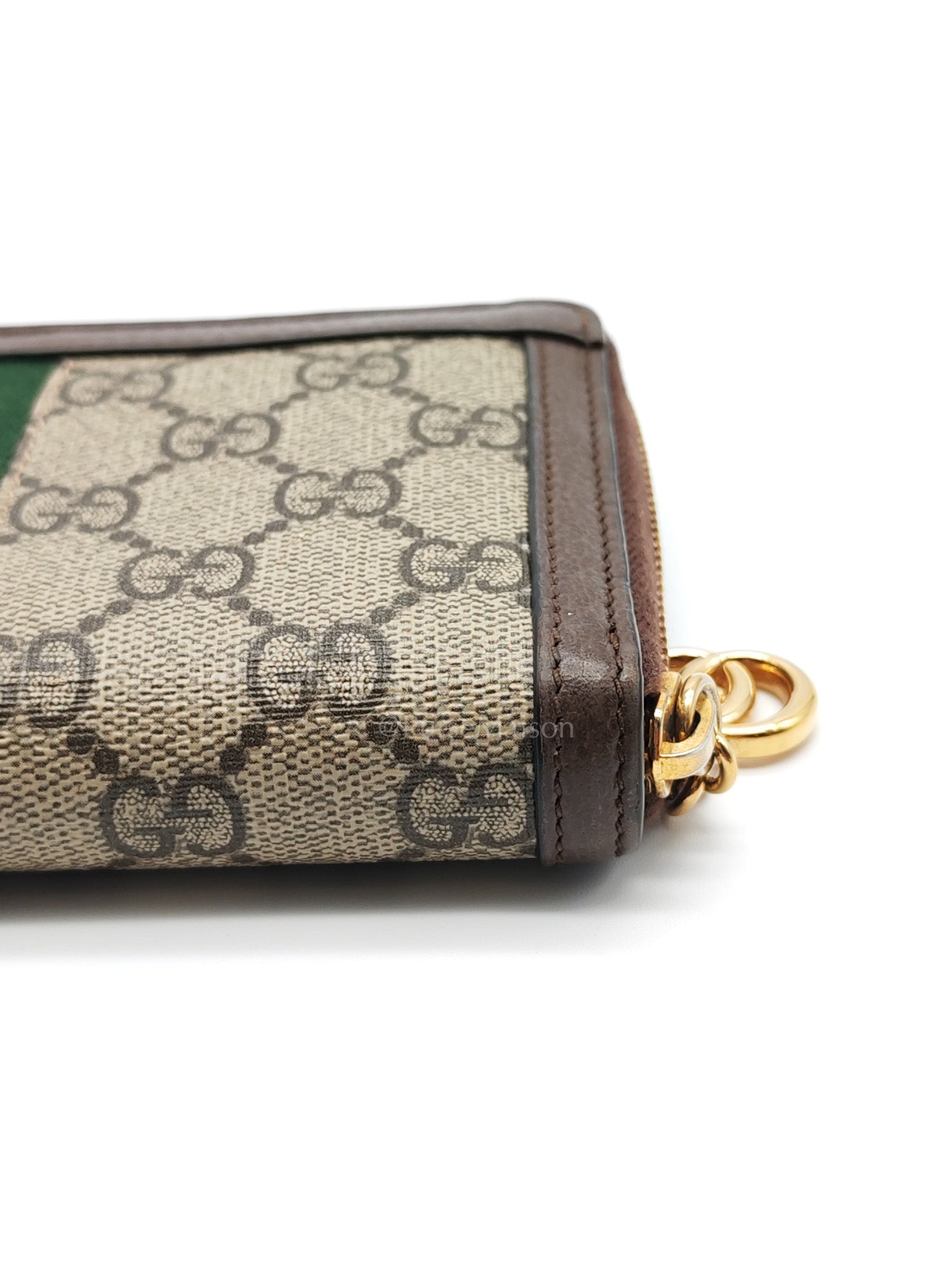 Ophidia Long Wallet in GG Supreme Canvas