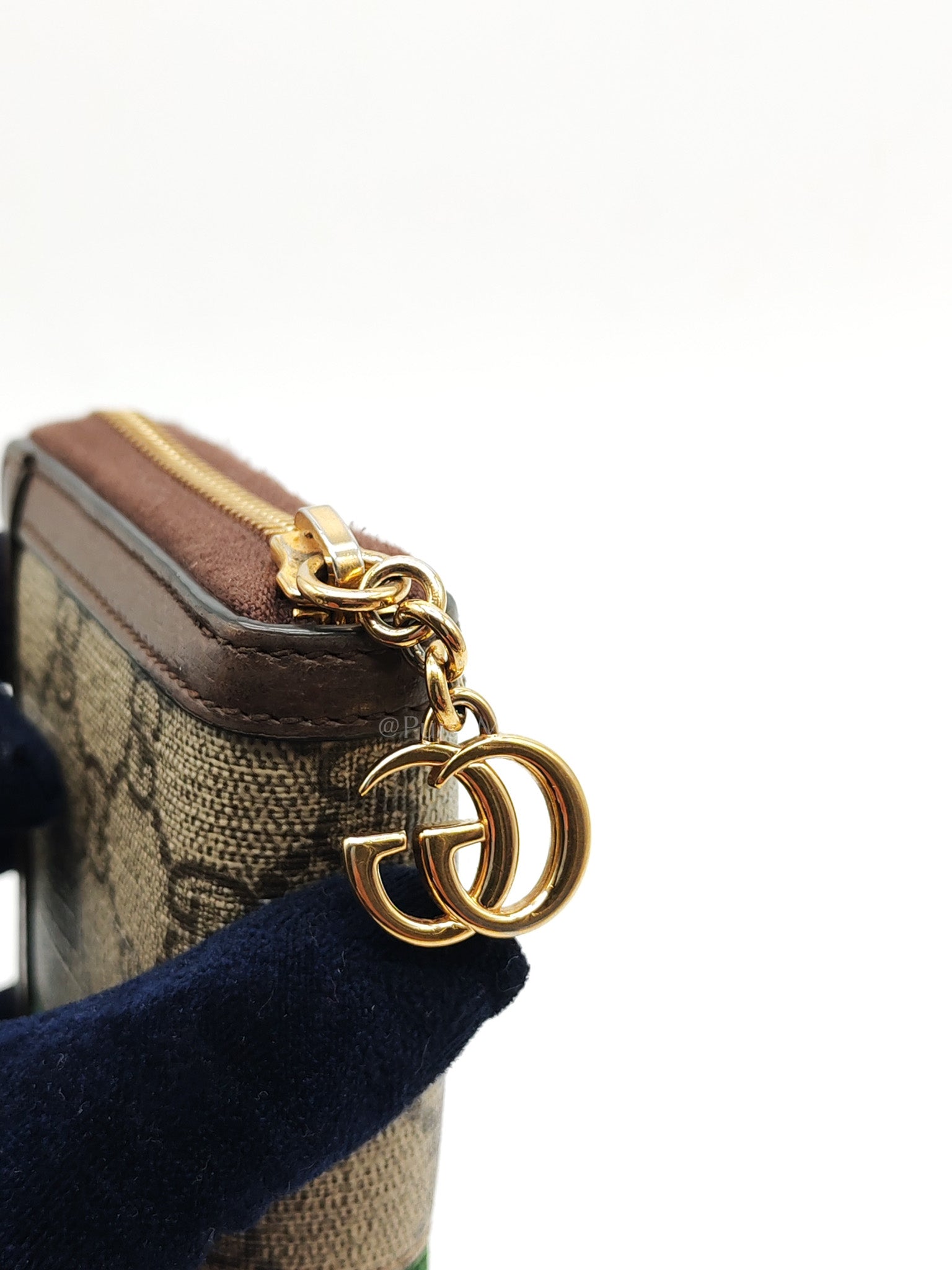 Ophidia Long Wallet in GG Supreme Canvas