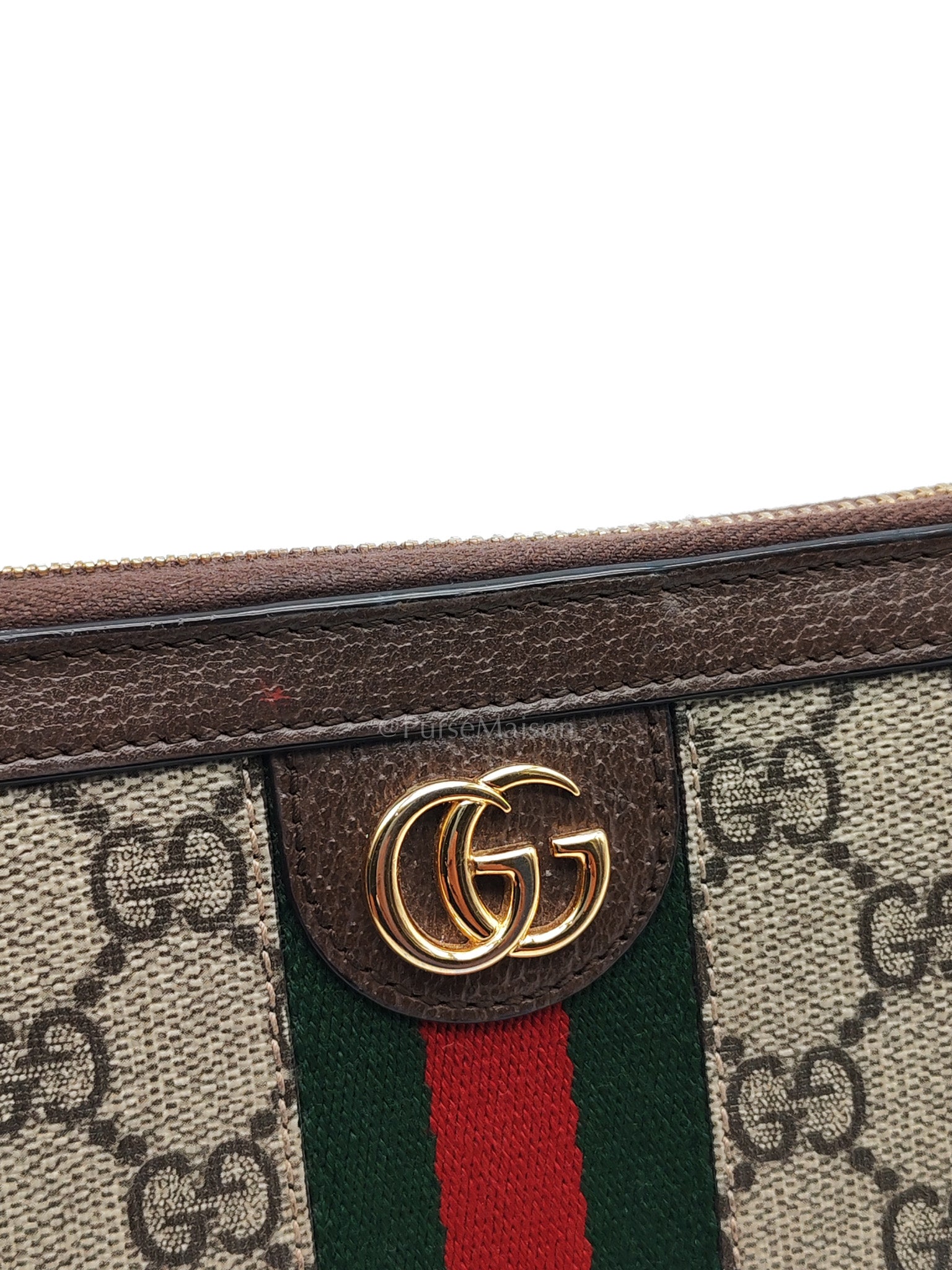 Ophidia Long Wallet in GG Supreme Canvas