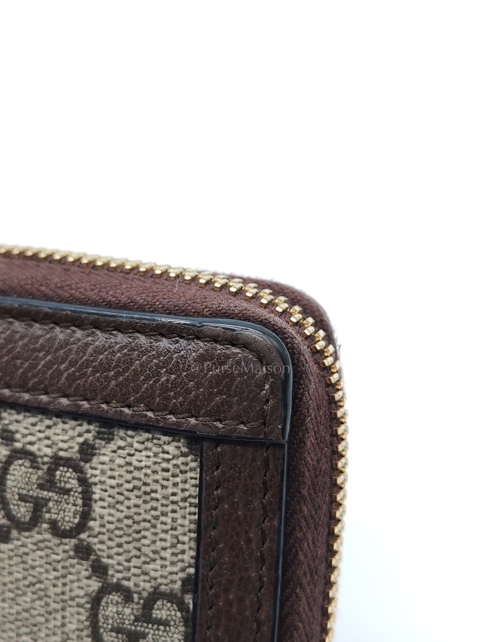 Ophidia Long Wallet in GG Supreme Canvas