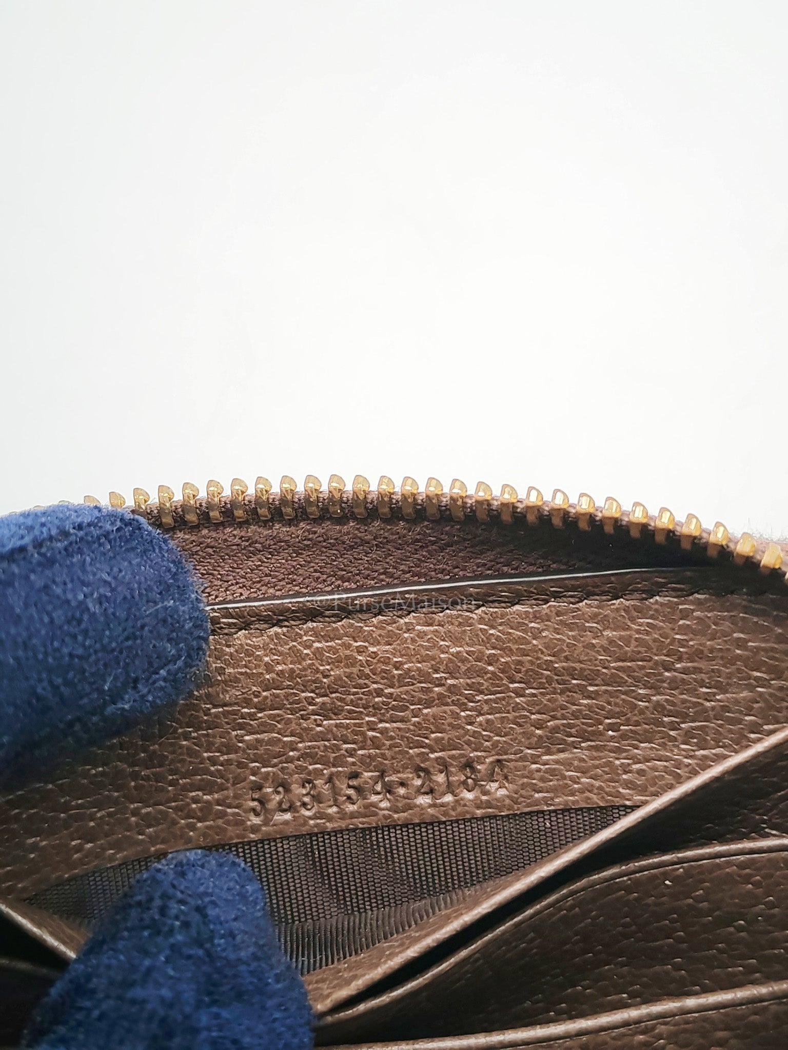 Ophidia Long Wallet in GG Supreme Canvas